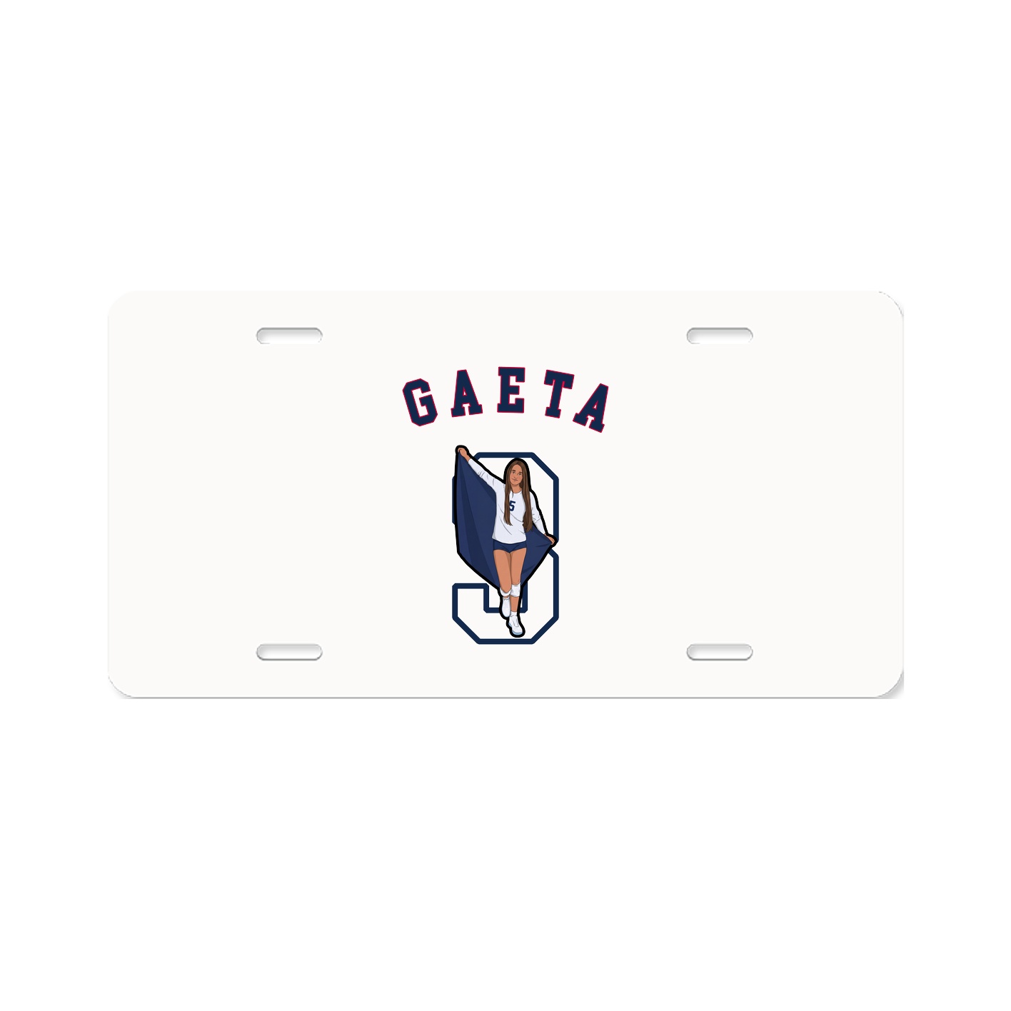 License Plate — Shirsey Arch in Classic