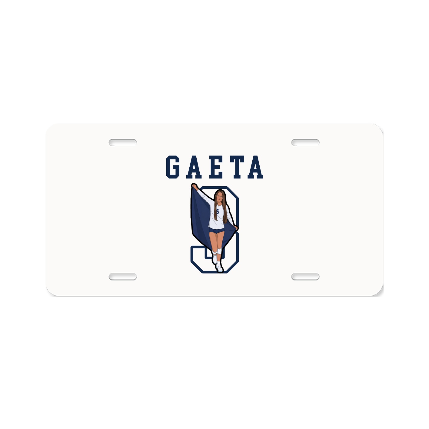 License Plate — Shirsey in Classic