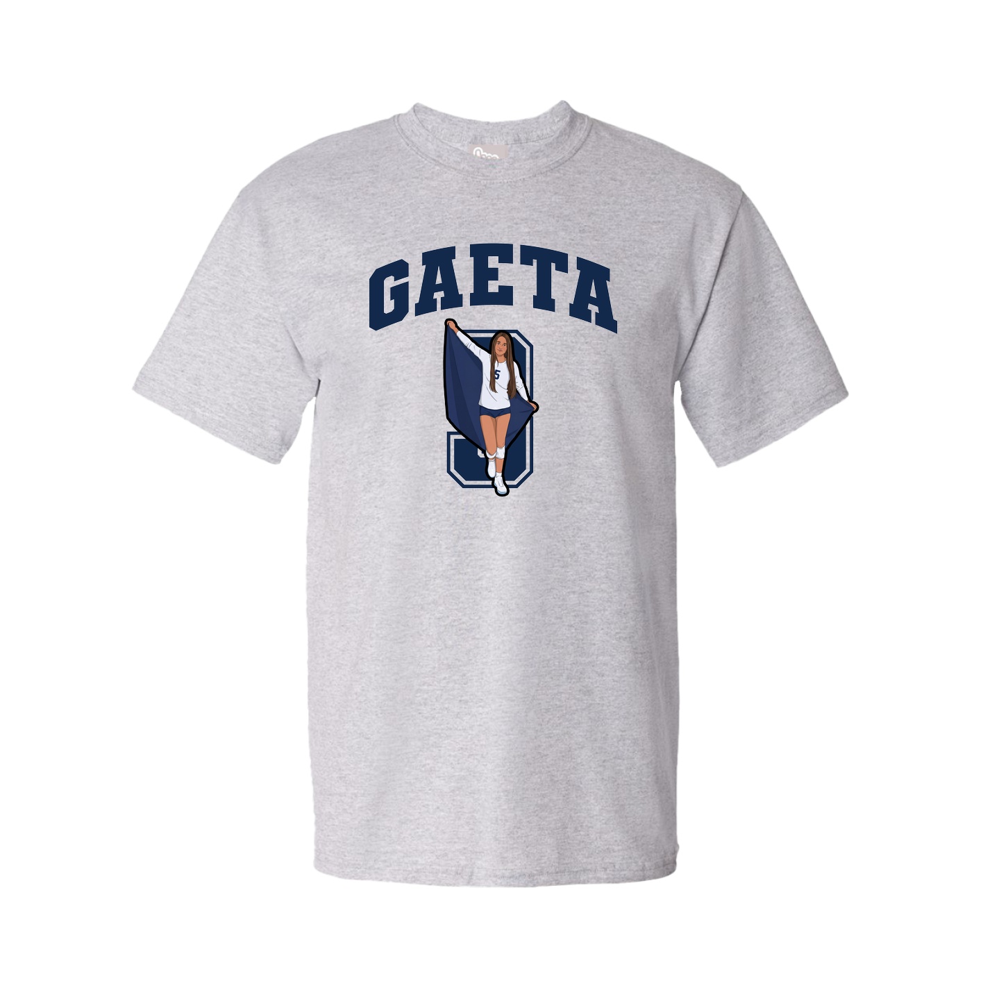 Tee — Number in Grey