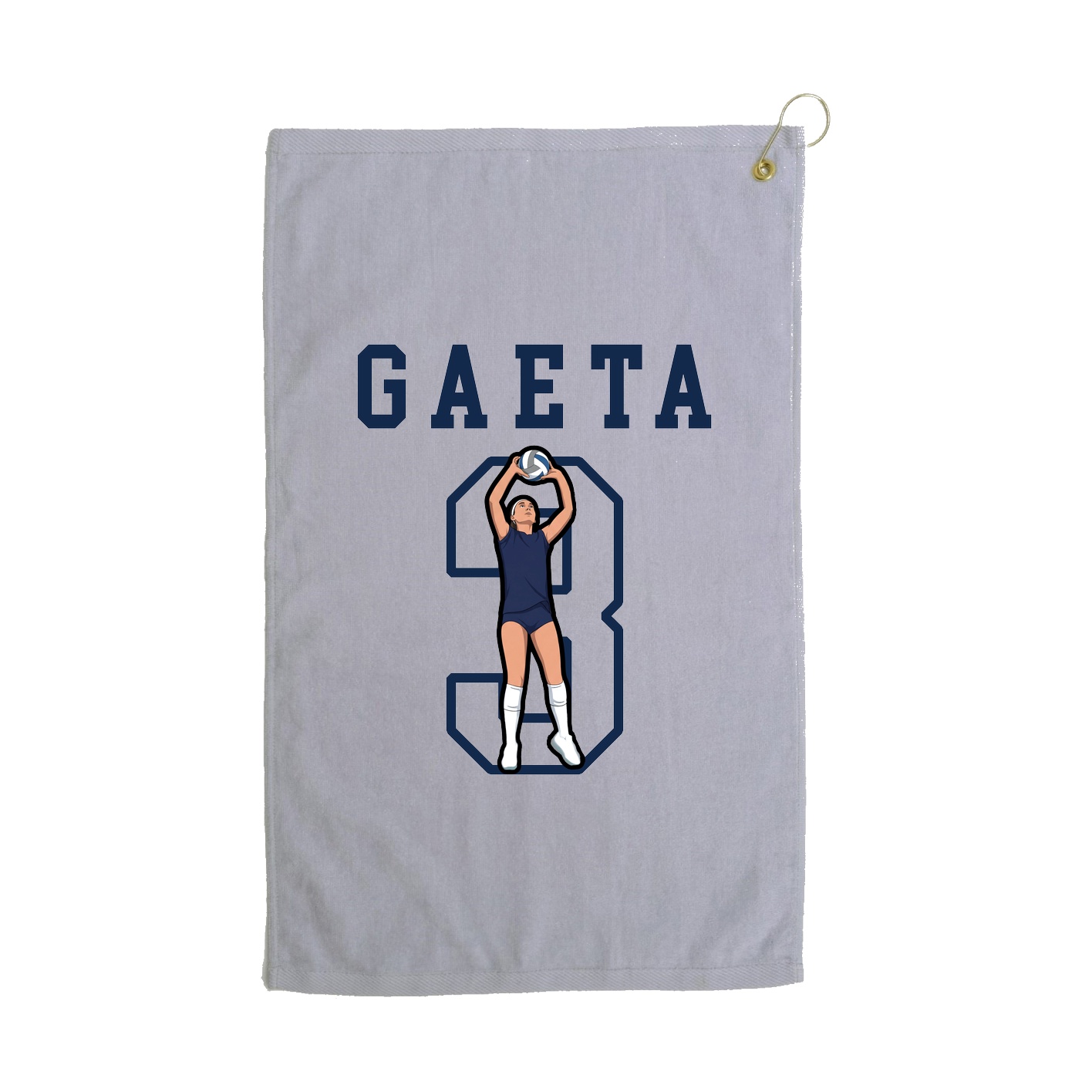 Golf Towel — Shirsey in Grey