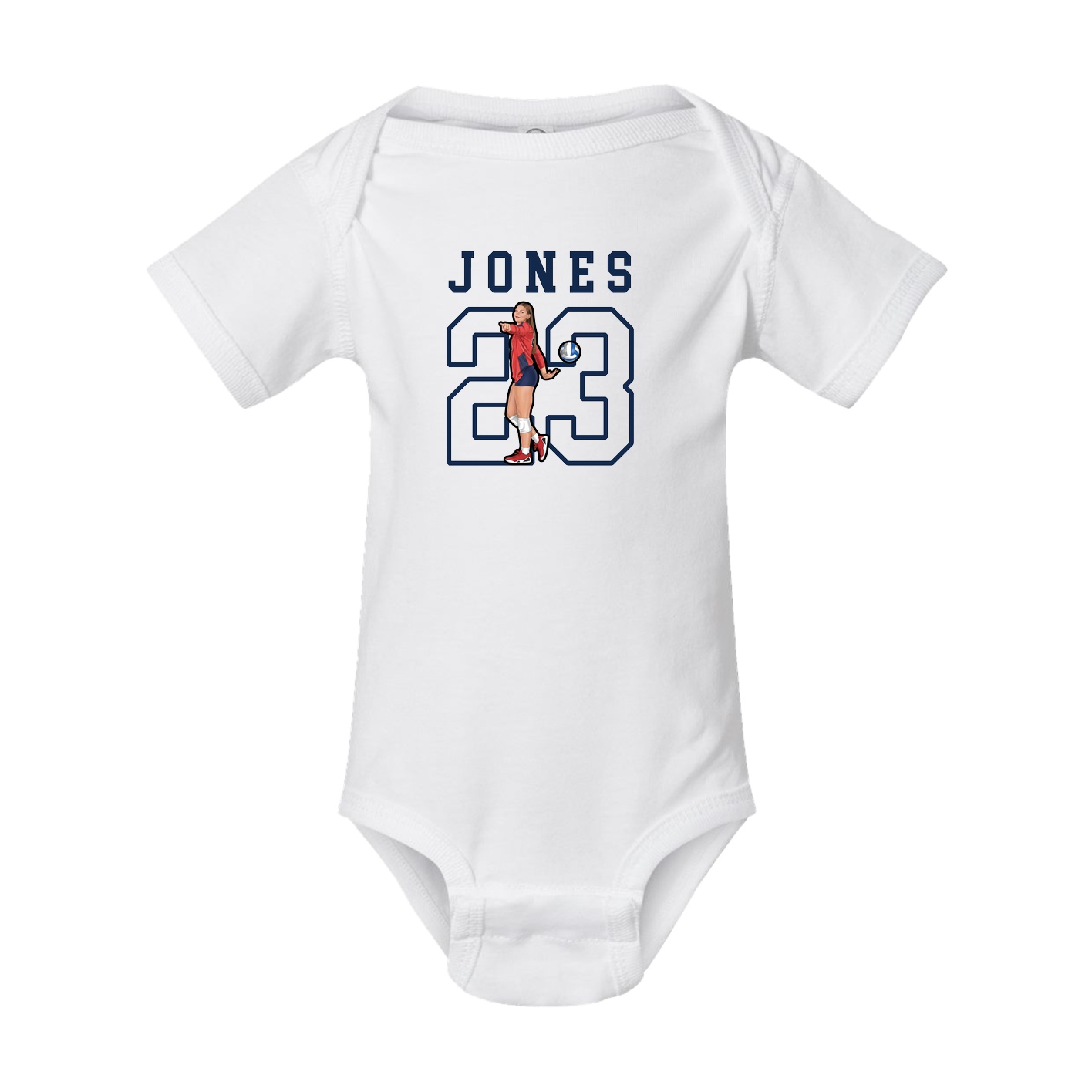 Baby Onesie — Shirsey in White