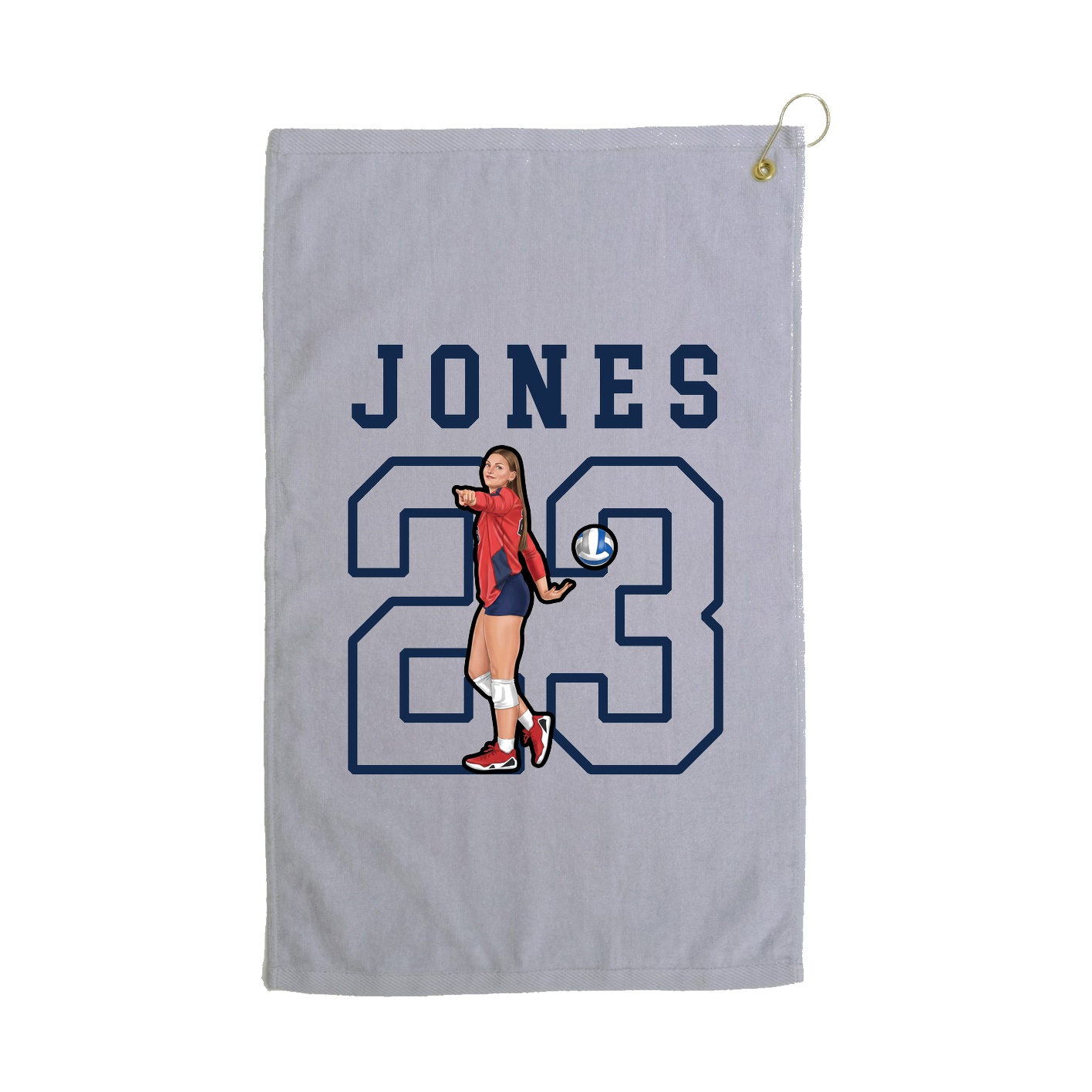 Golf Towel — Shirsey in Grey