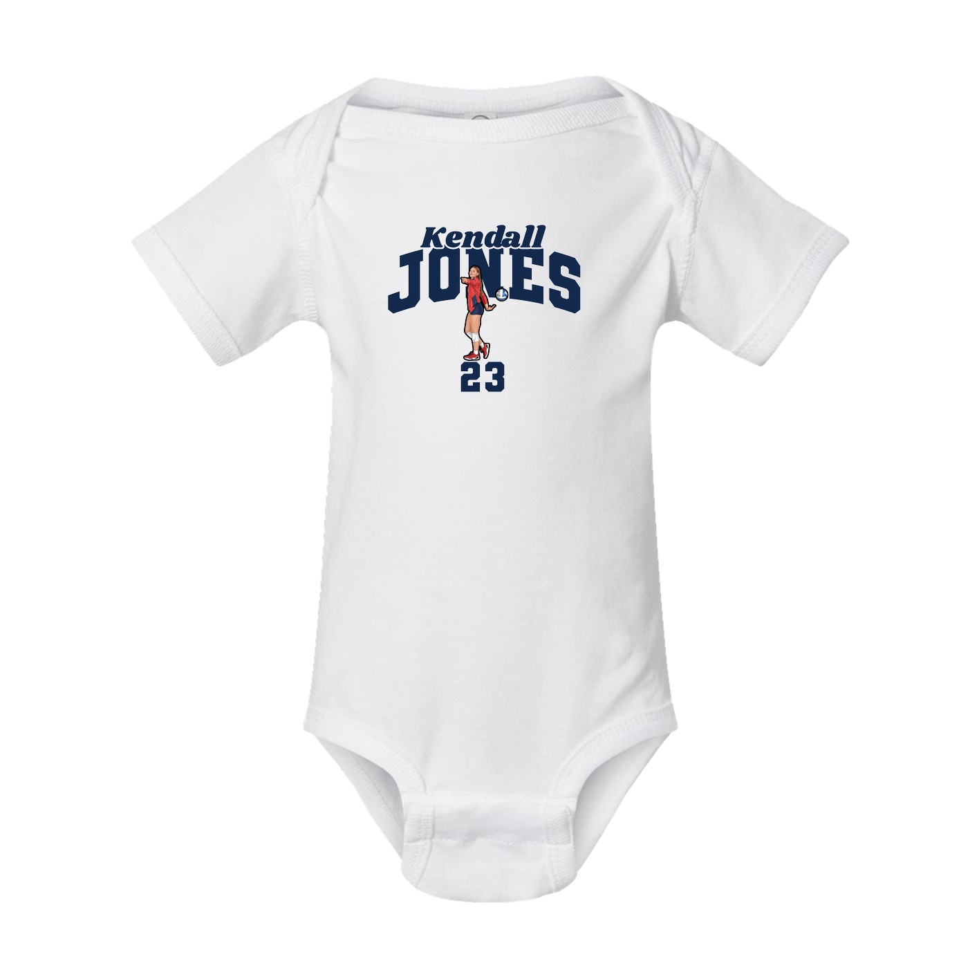 Baby Onesie — Signature Arch in White