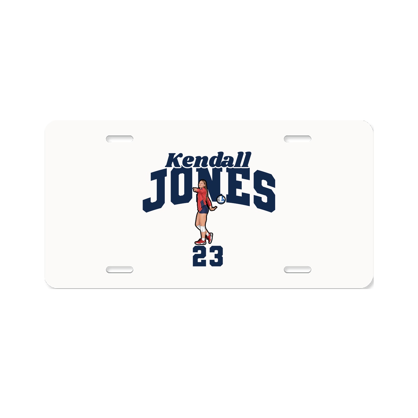 License Plate — Signature Arch in Classic