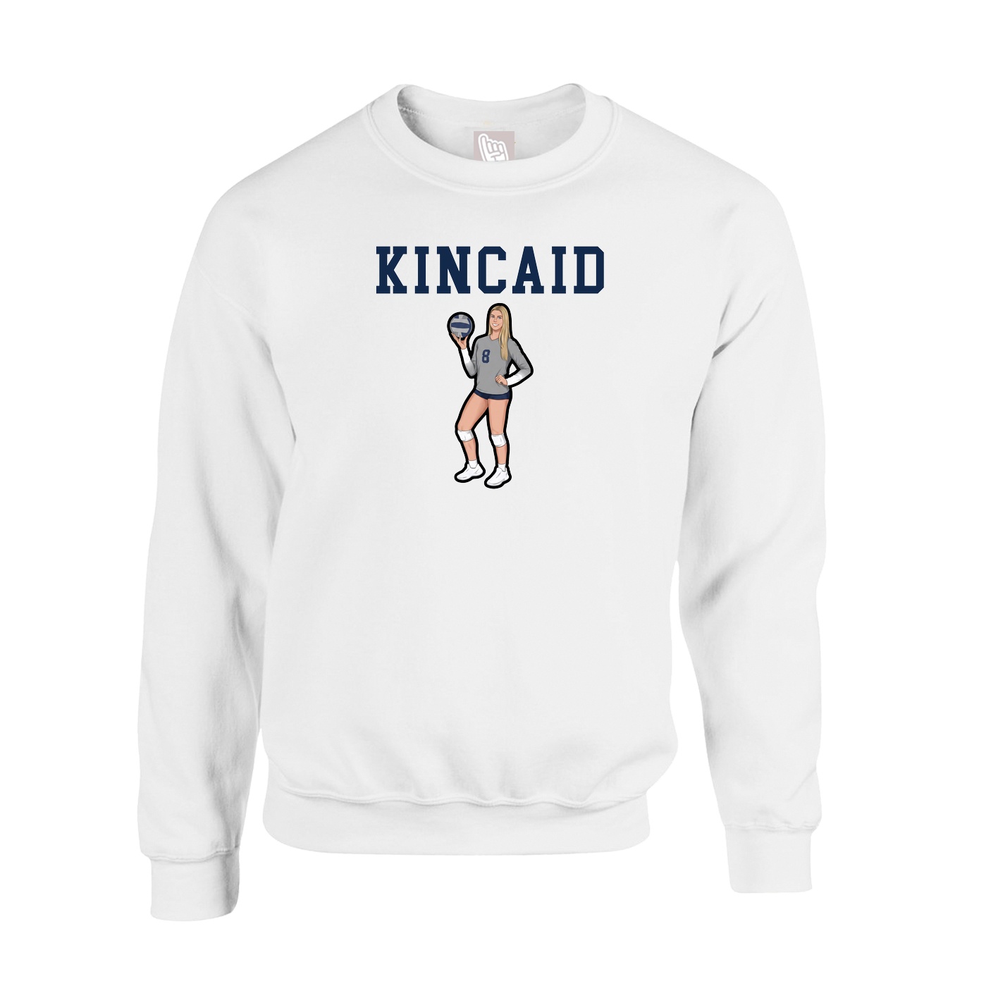 Fleece Crew — Shirsey in White