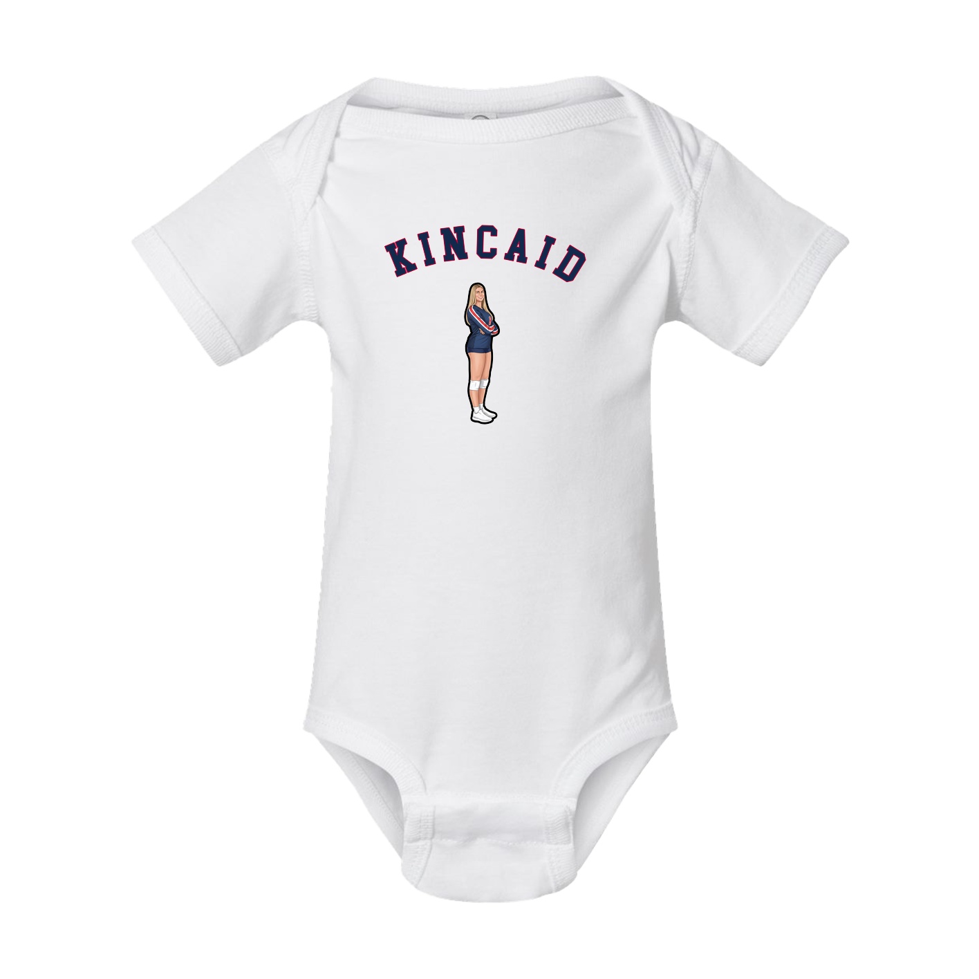 Baby Onesie — Shirsey Arch in White