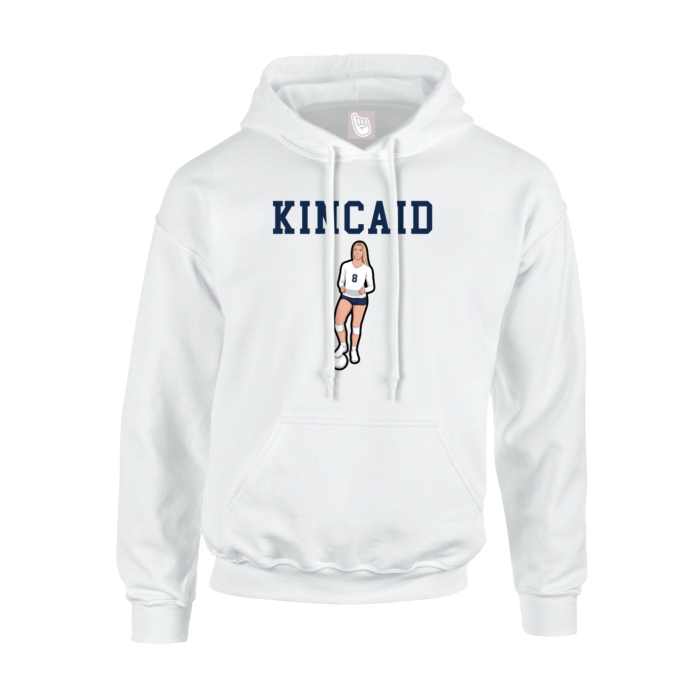 Youth Hoodie — Shirsey in White