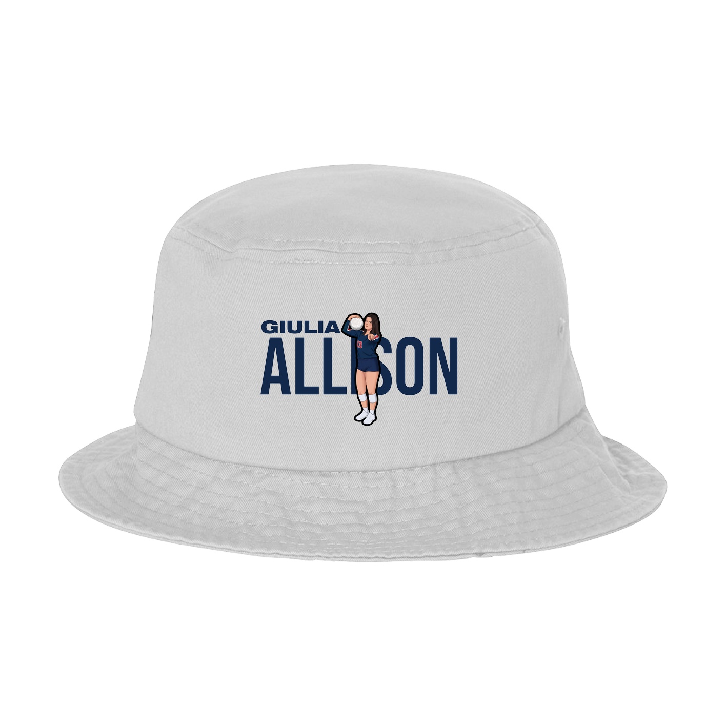 Bucket Cap — Player Name in White