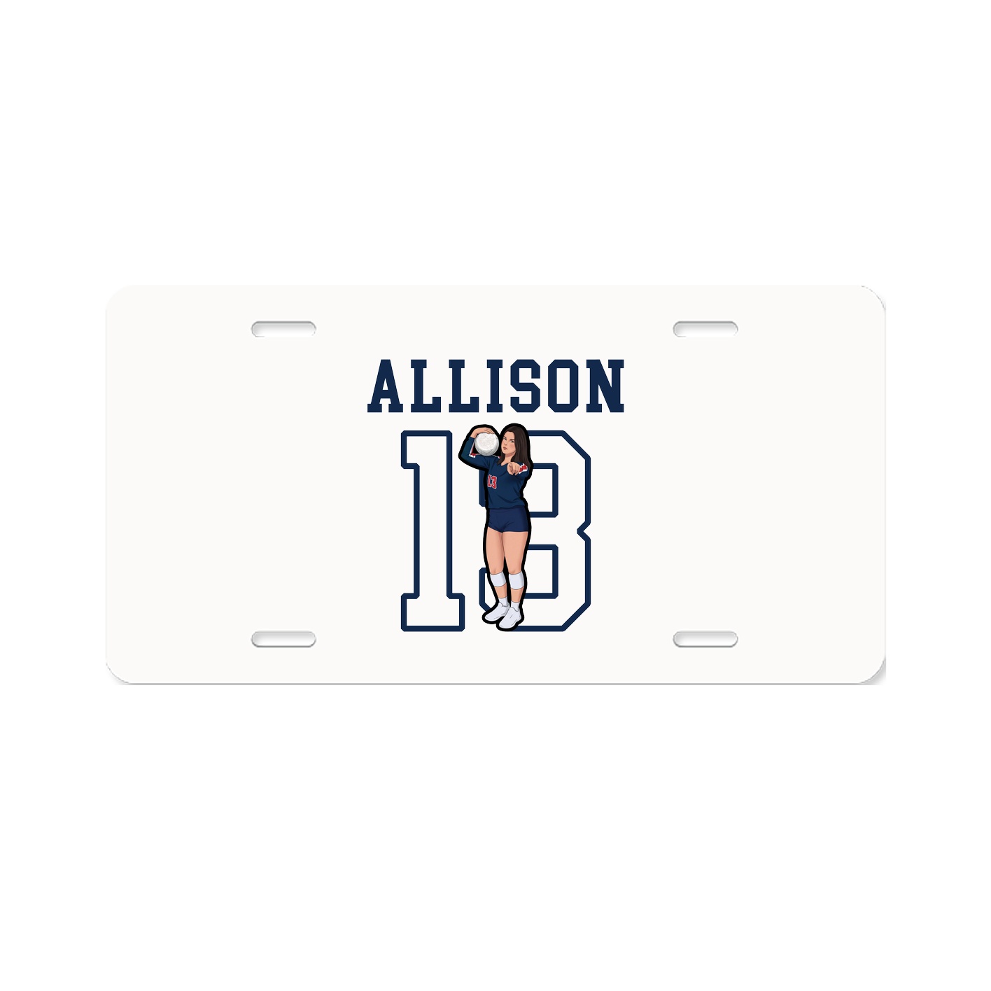 License Plate — Shirsey in Classic