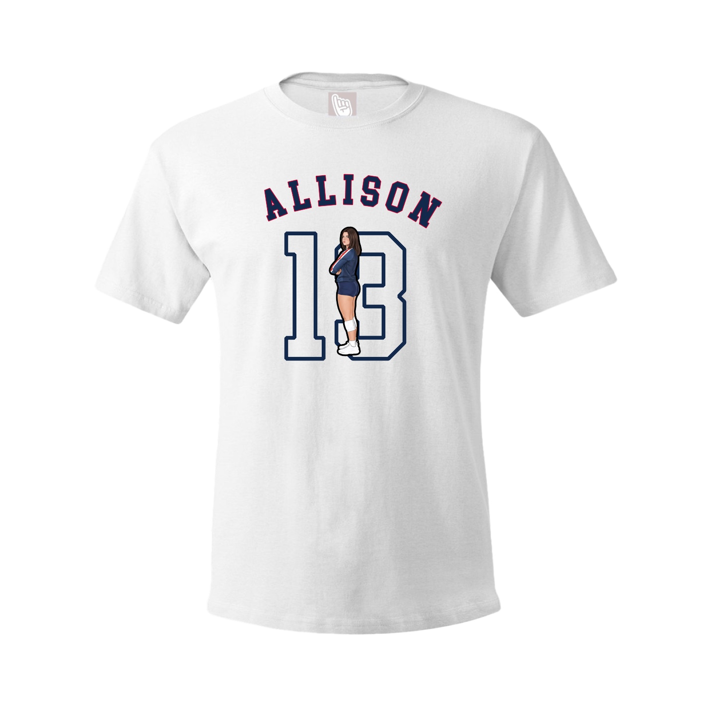 Youth Tee — Shirsey Arch in White