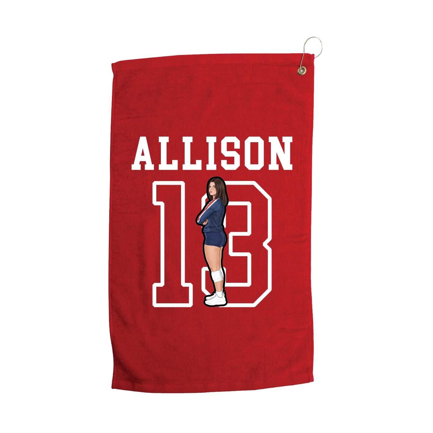 Golf Towel — Shirsey in Red