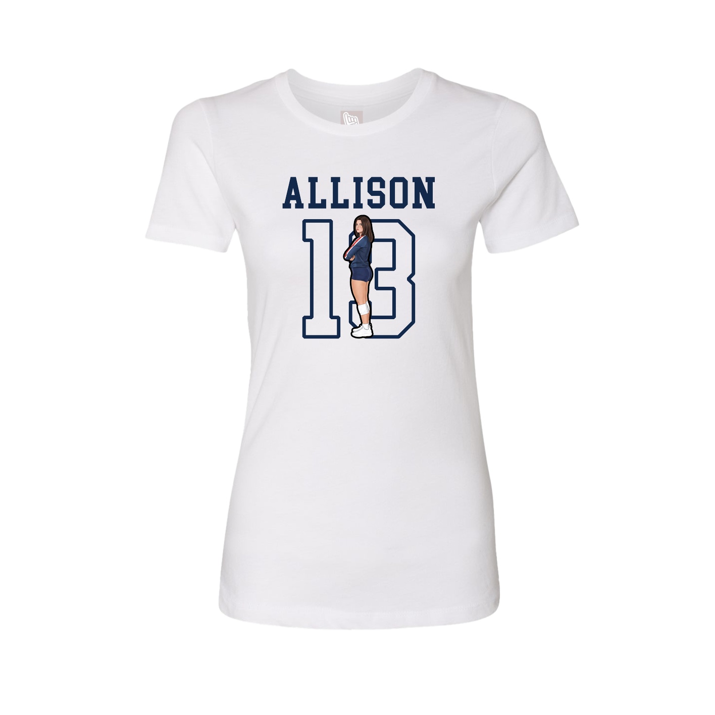 Fitted Women's Tee — Shirsey in White