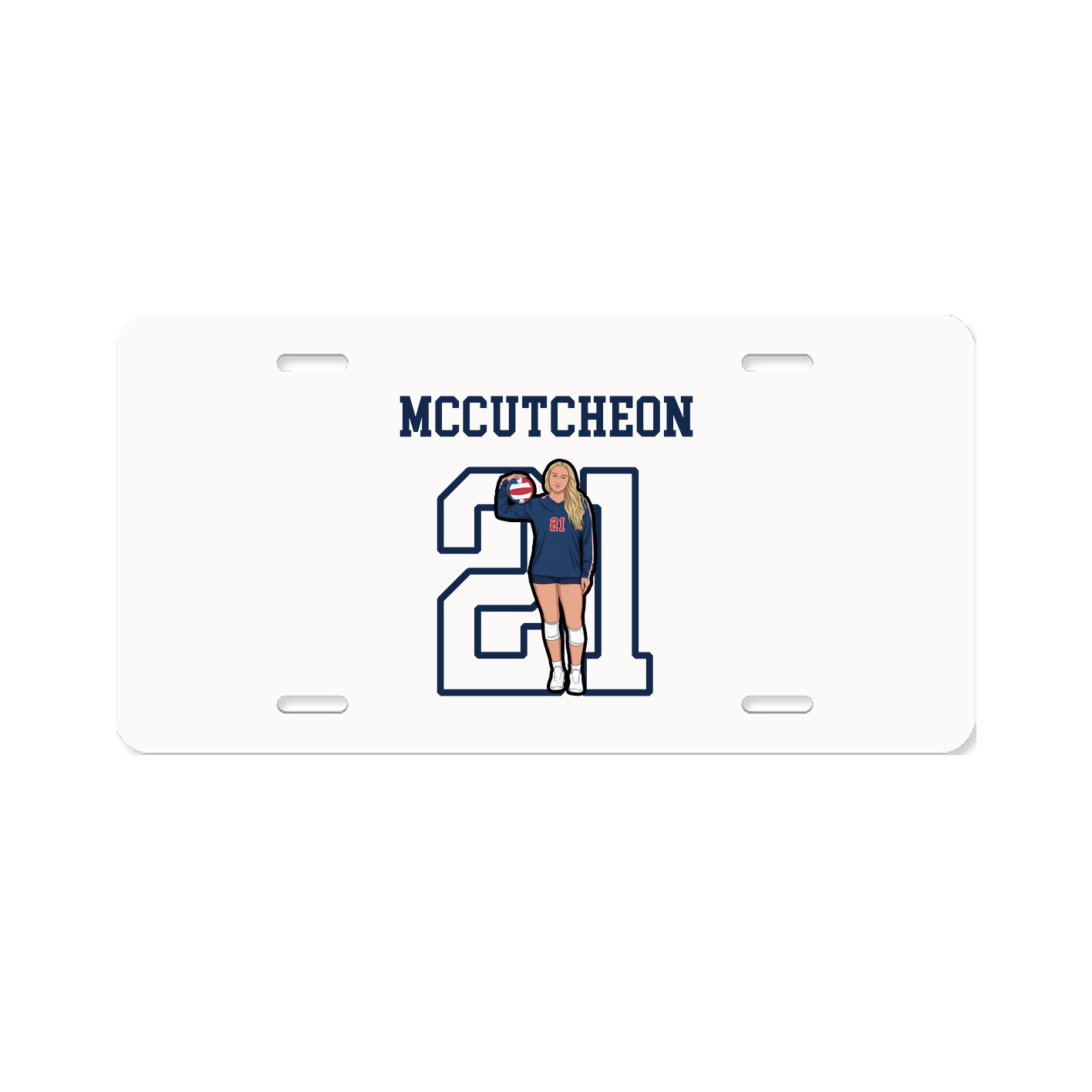 License Plate — Shirsey in Classic