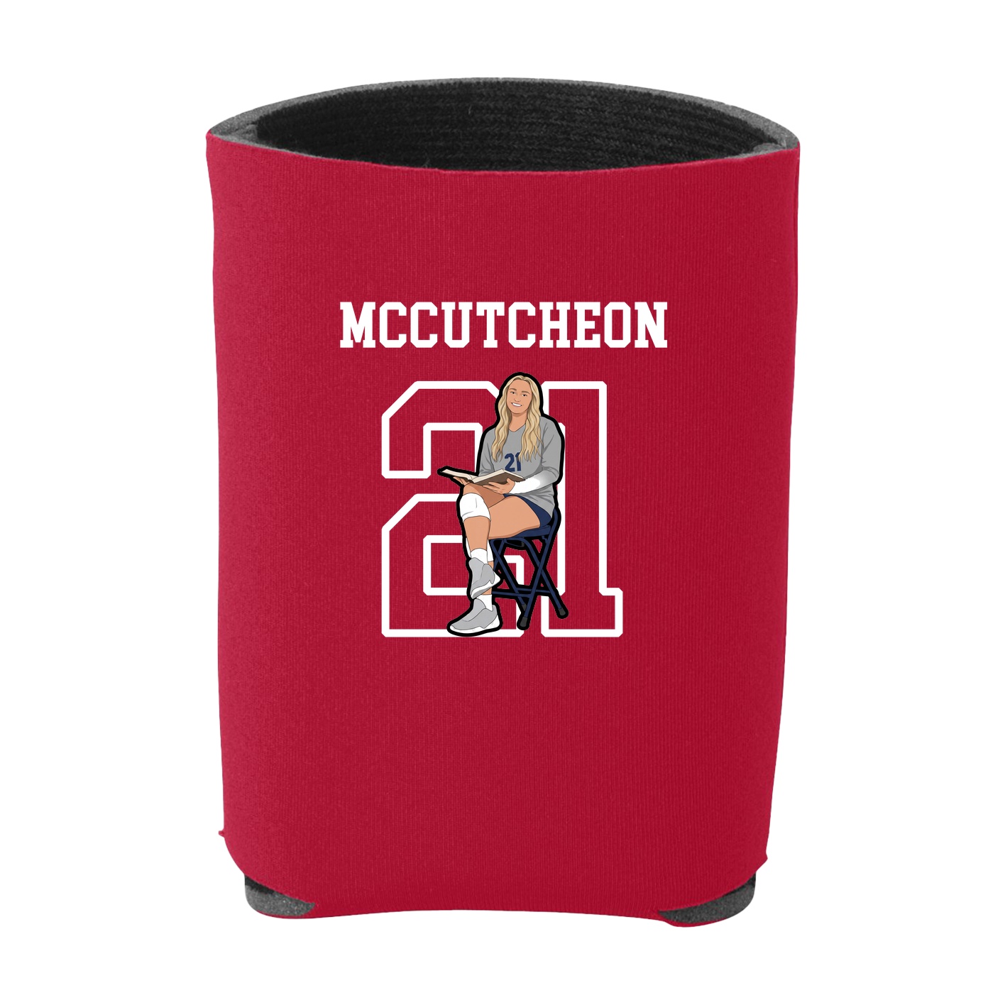 Can Holder — Shirsey in Red