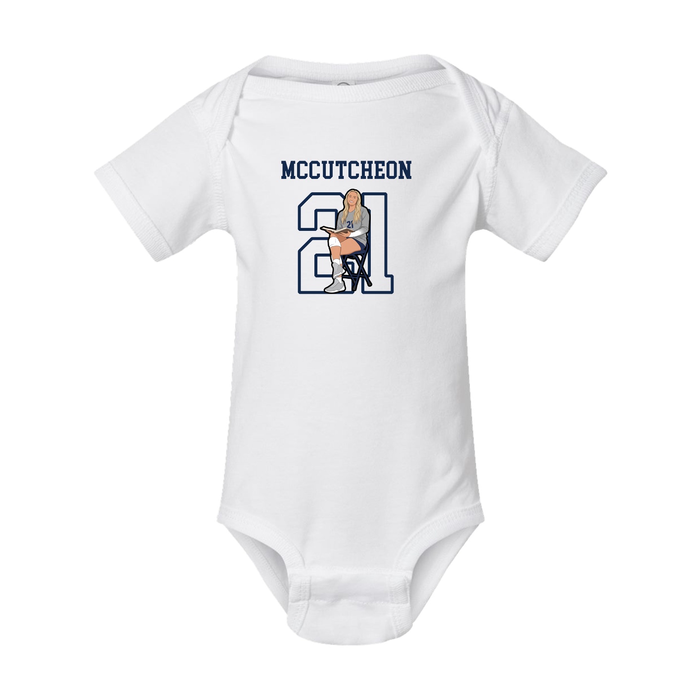 Baby Onesie — Shirsey in White
