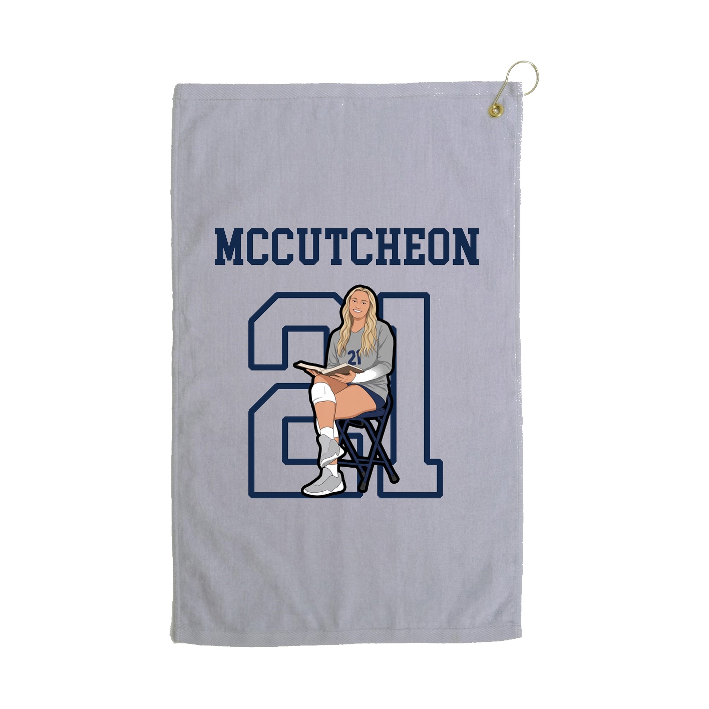 Golf Towel — Shirsey in Grey