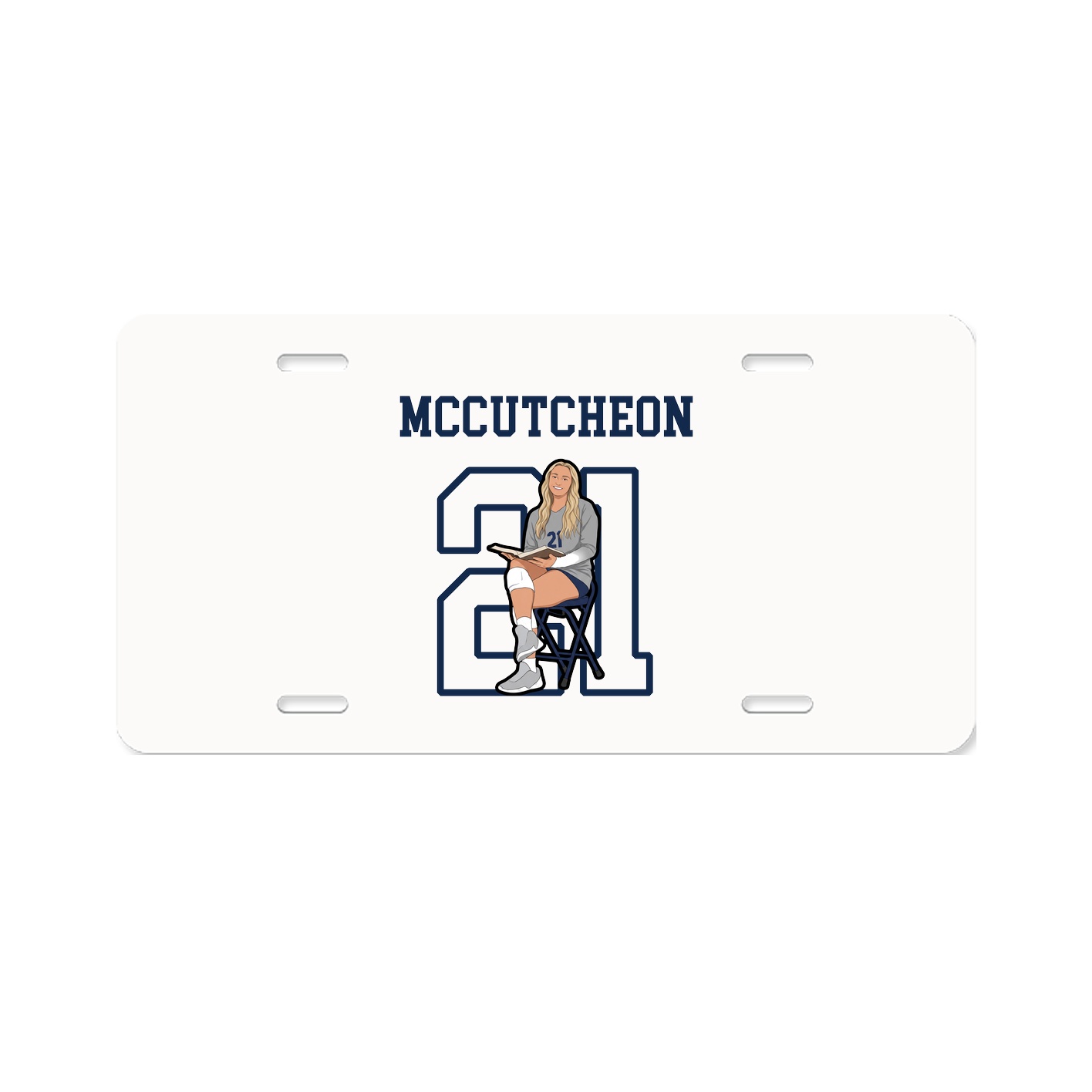 License Plate — Shirsey in Classic