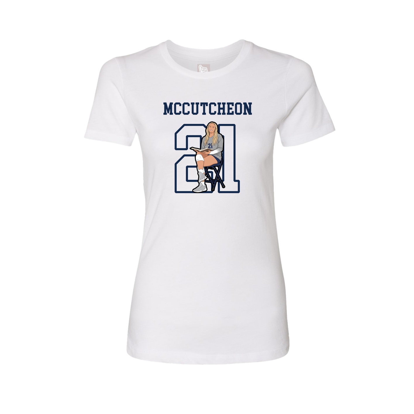 Fitted Women's Tee — Shirsey in White