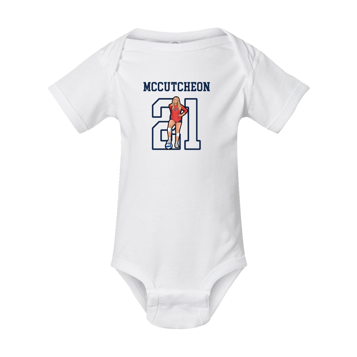 Baby Onesie — Shirsey in White
