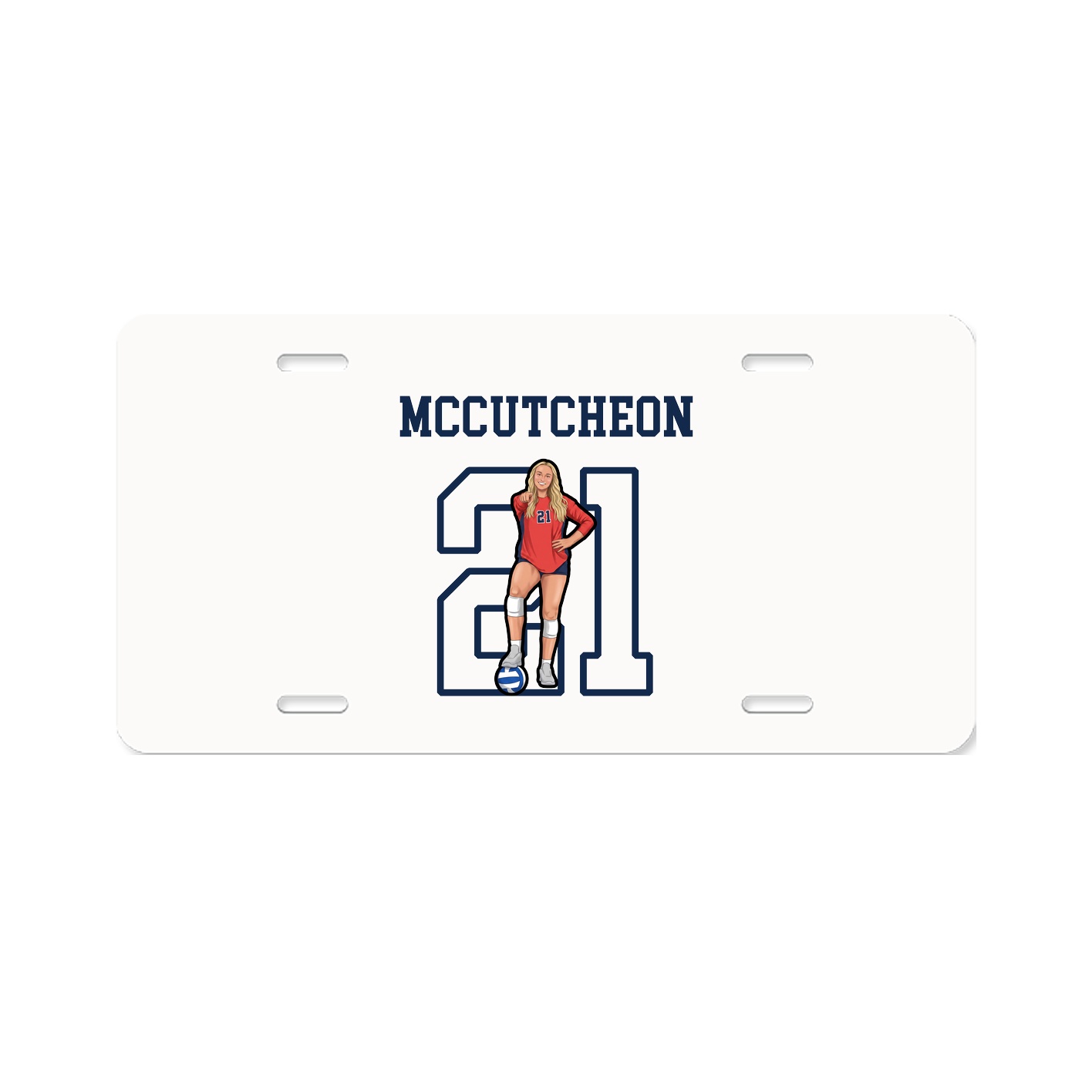License Plate — Shirsey in Classic