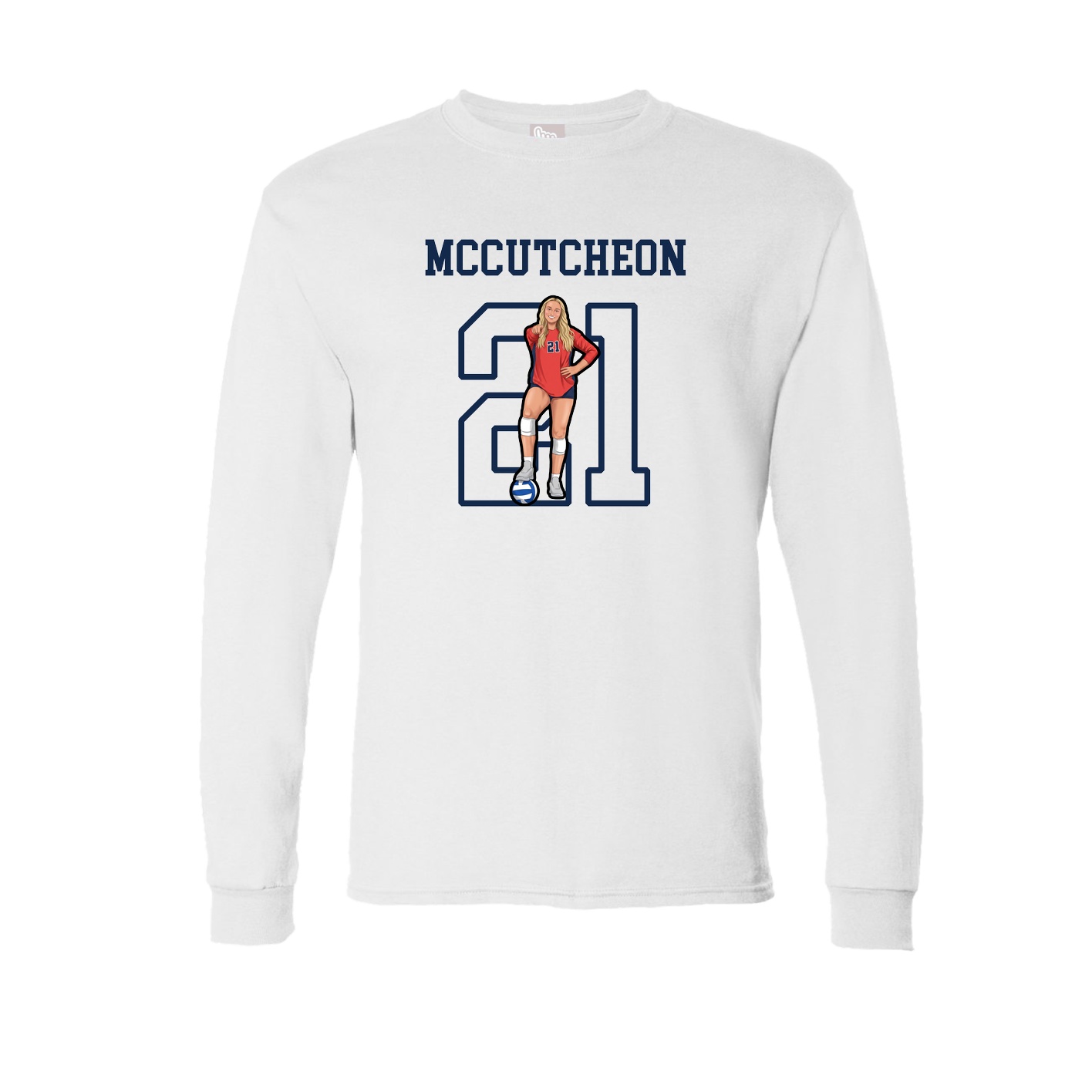 Long Sleeve Tee — Shirsey in White