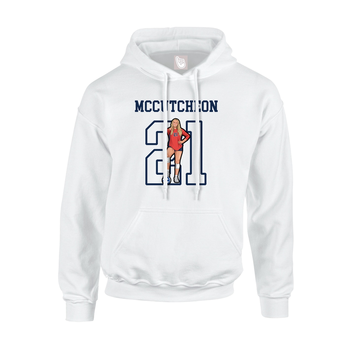 Youth Hoodie — Shirsey in White