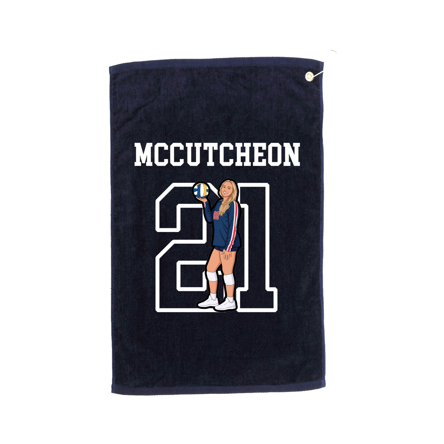 Golf Towel — Shirsey in Navy