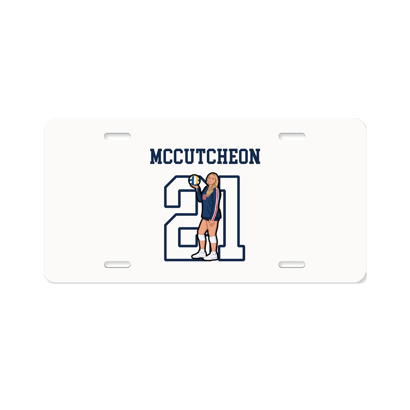 License Plate — Shirsey in Classic
