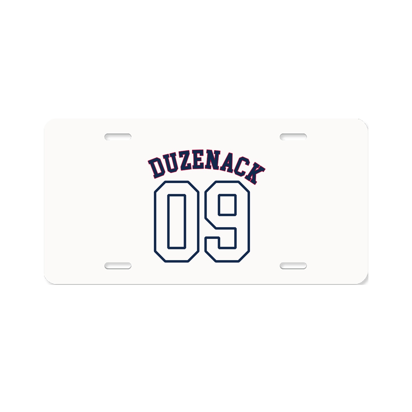 License Plate — Shirsey Arch in Classic