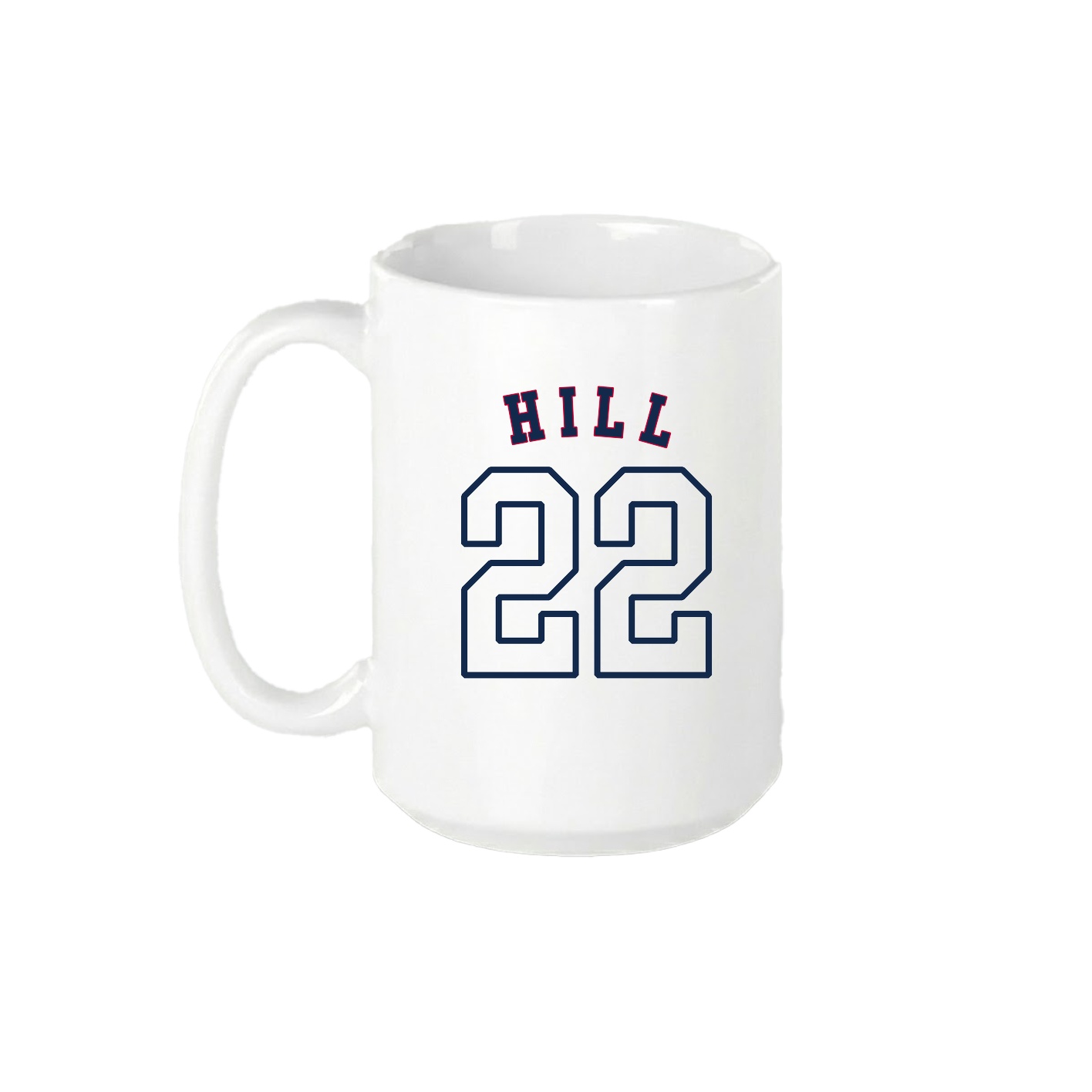 15oz Coffee Mug — Shirsey Arch in White