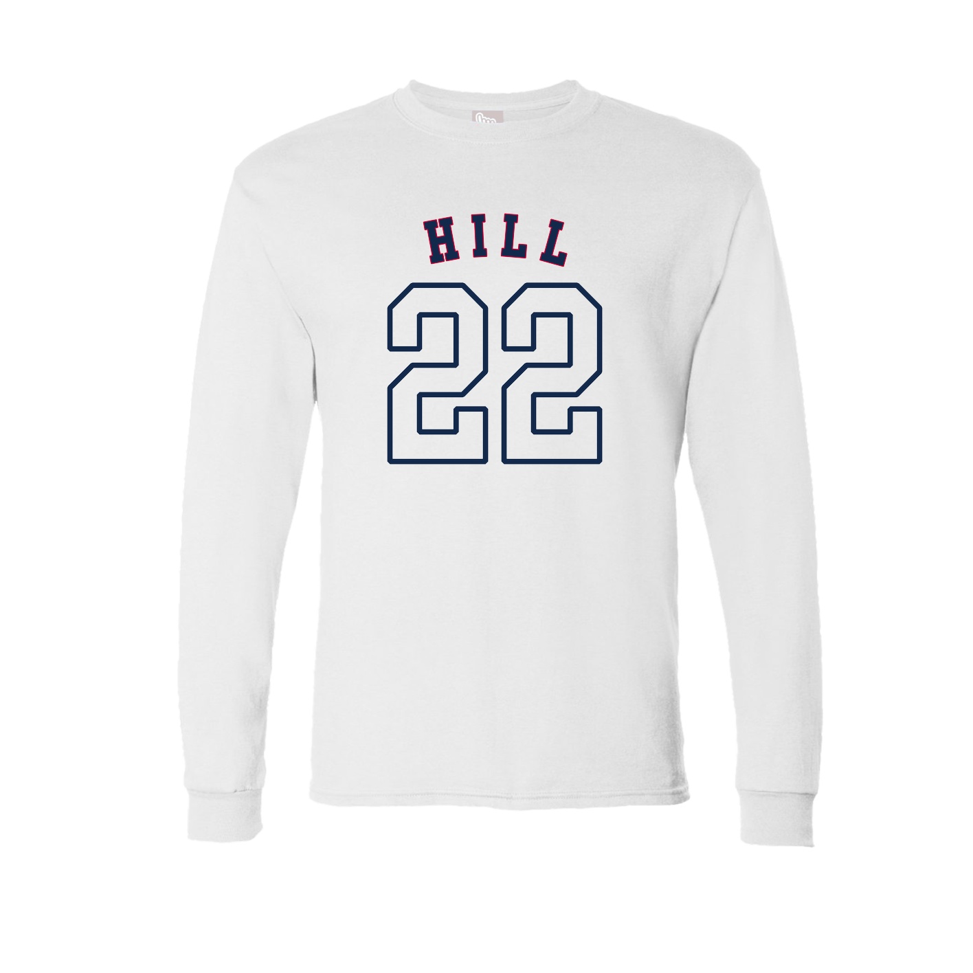 Long Sleeve Tee — Shirsey Arch in White