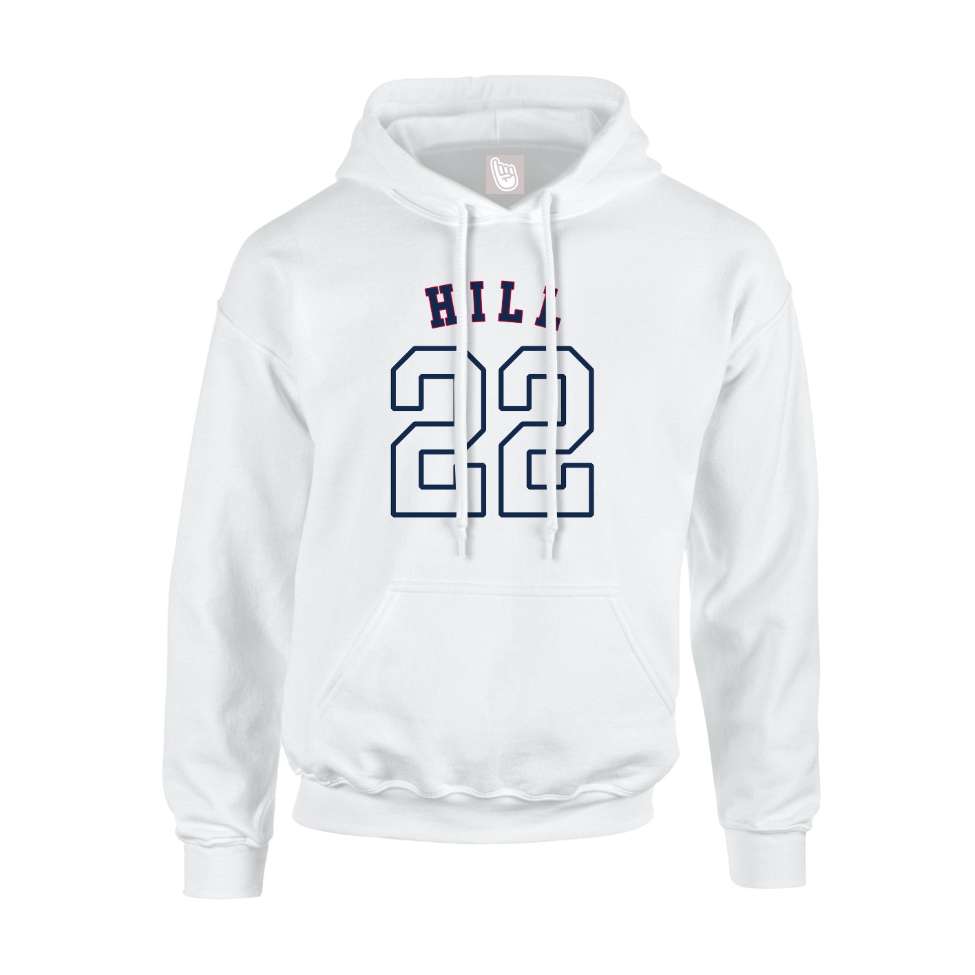 Youth Hoodie — Shirsey Arch in White