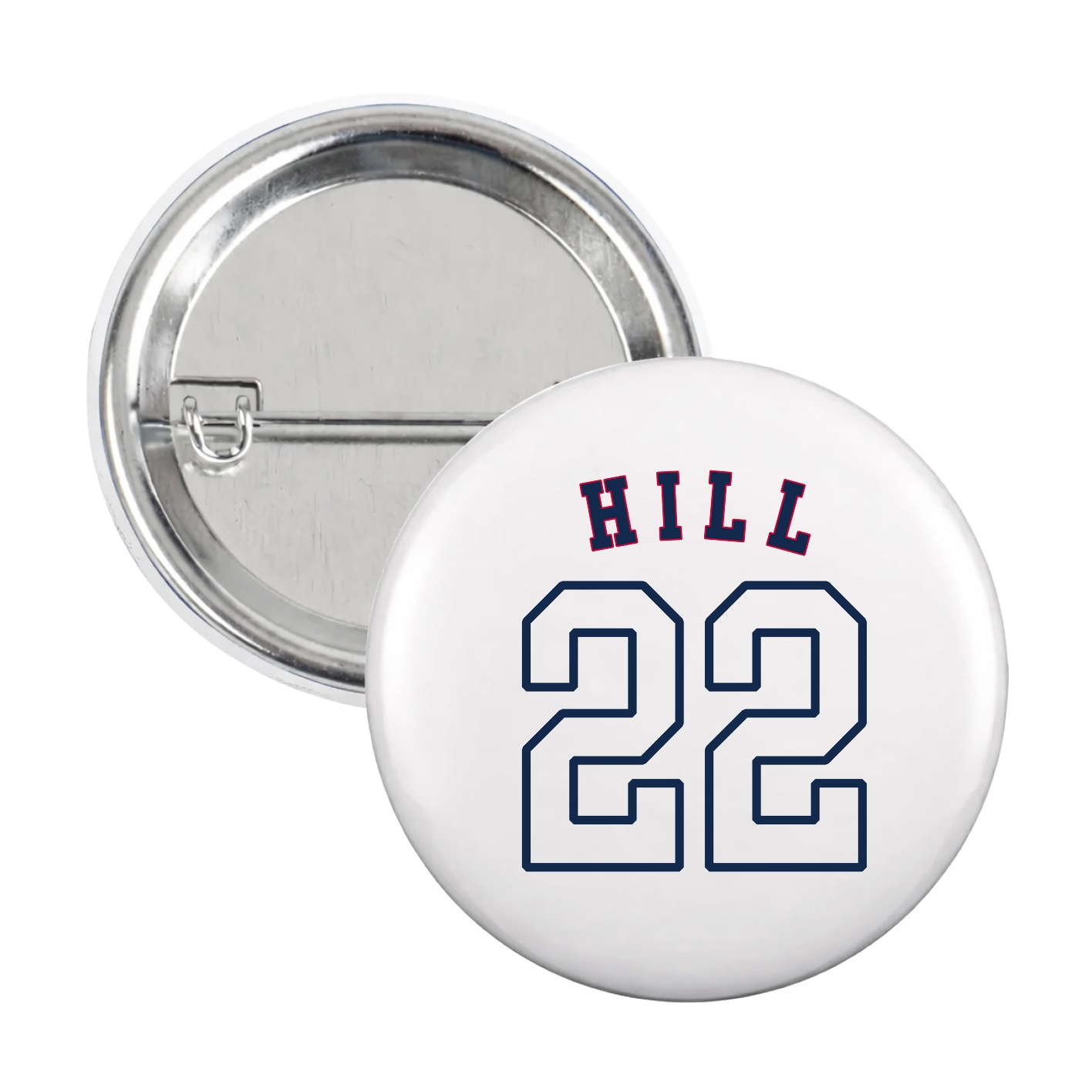 Game Day Button — Shirsey Arch in White