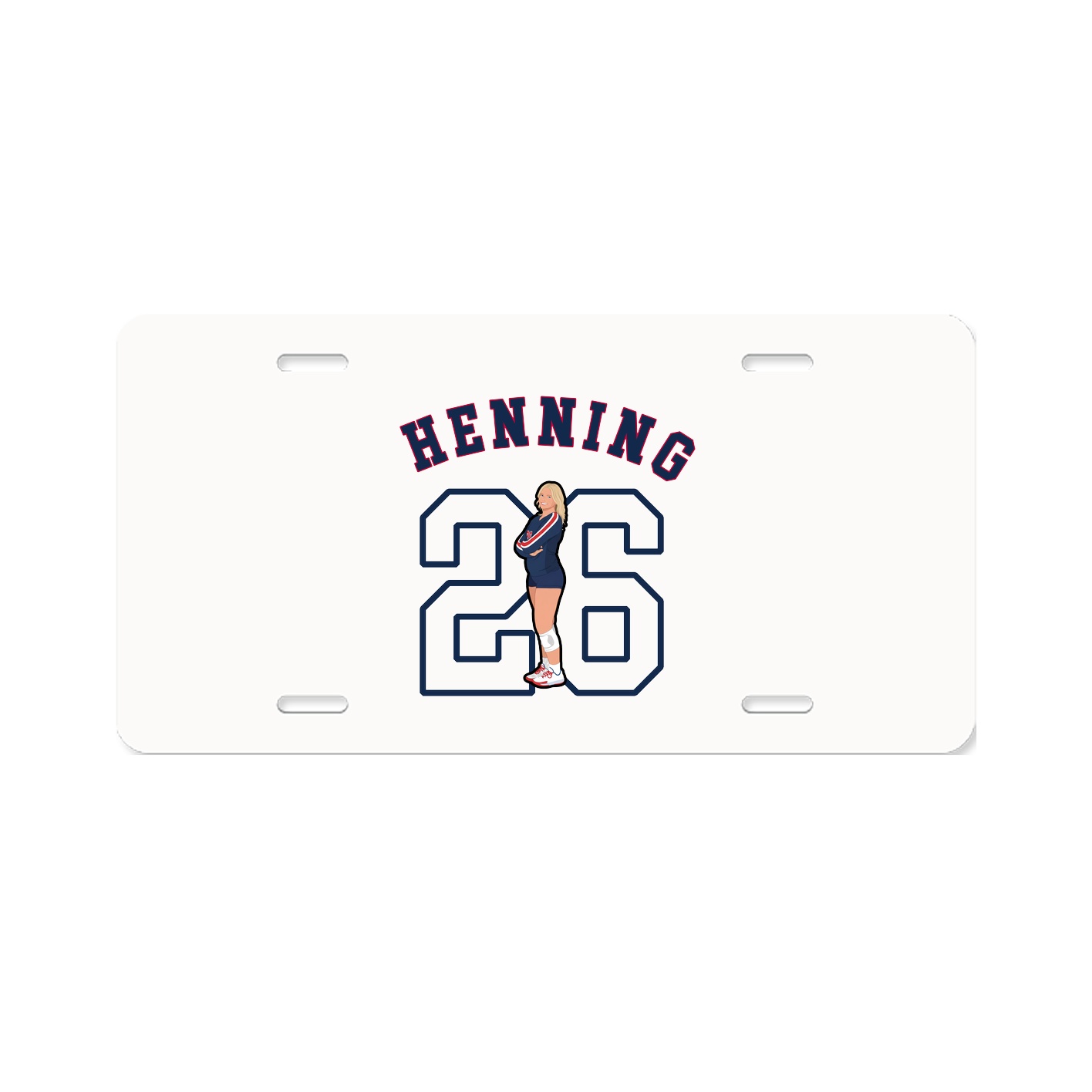 License Plate — Shirsey Arch in Classic