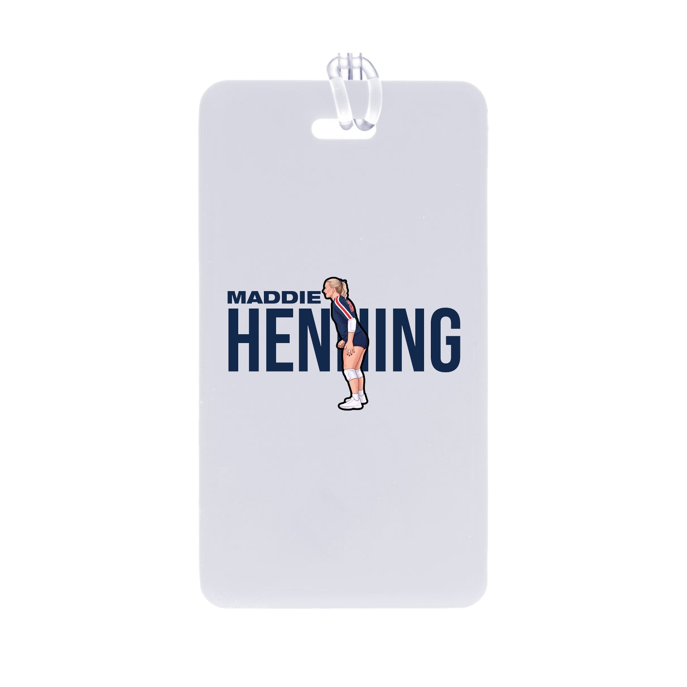 Bag Tag — Player Name in Classic