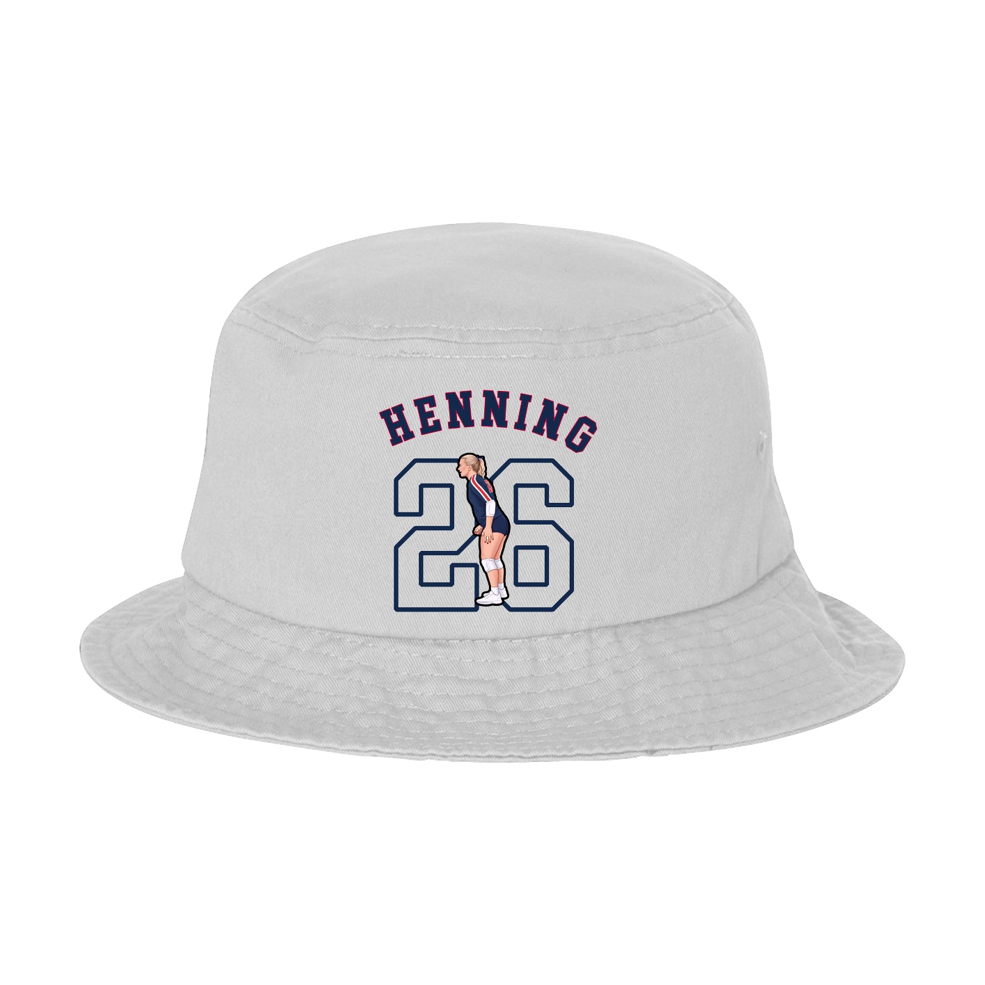 Bucket Cap — Shirsey Arch in White