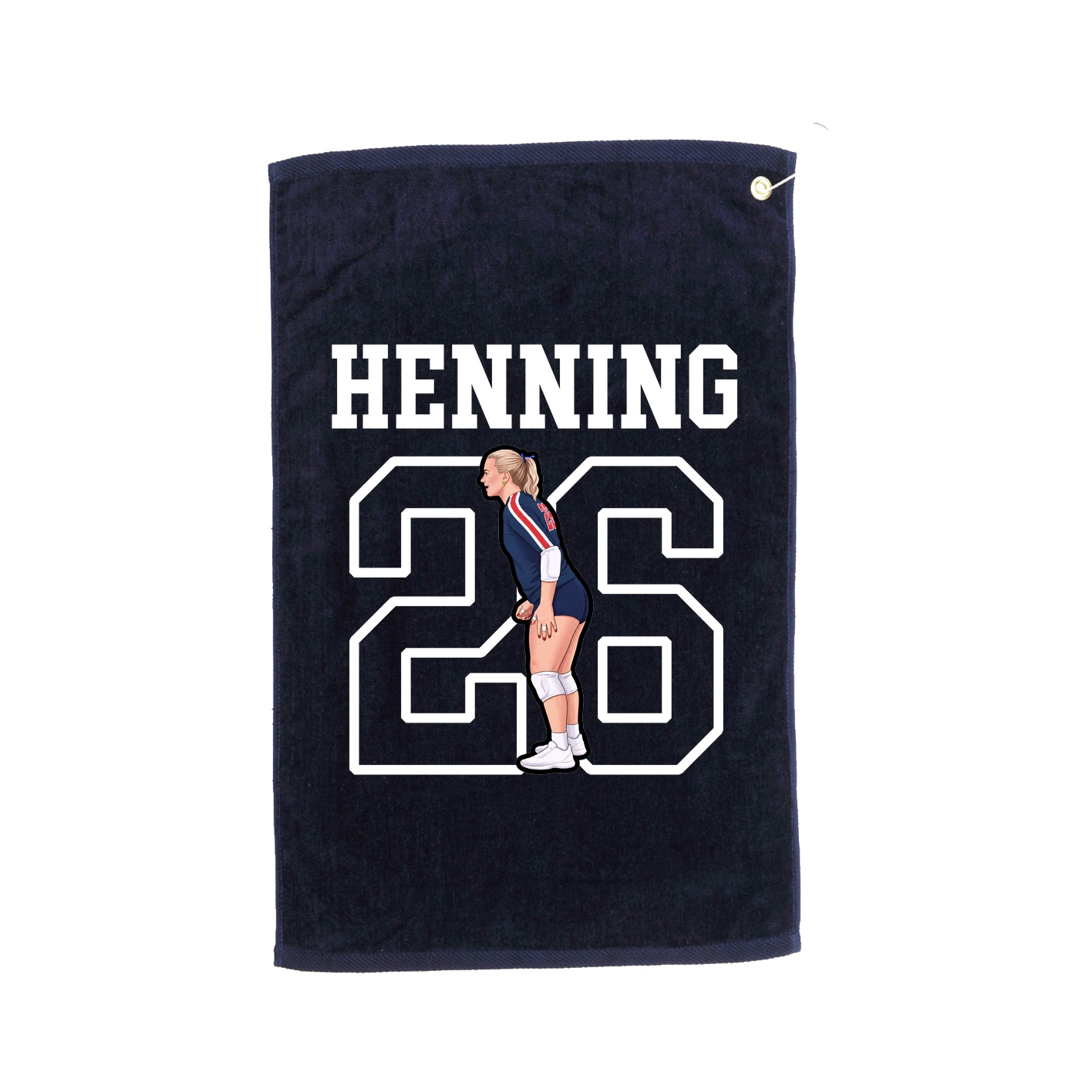 Golf Towel — Shirsey in Navy
