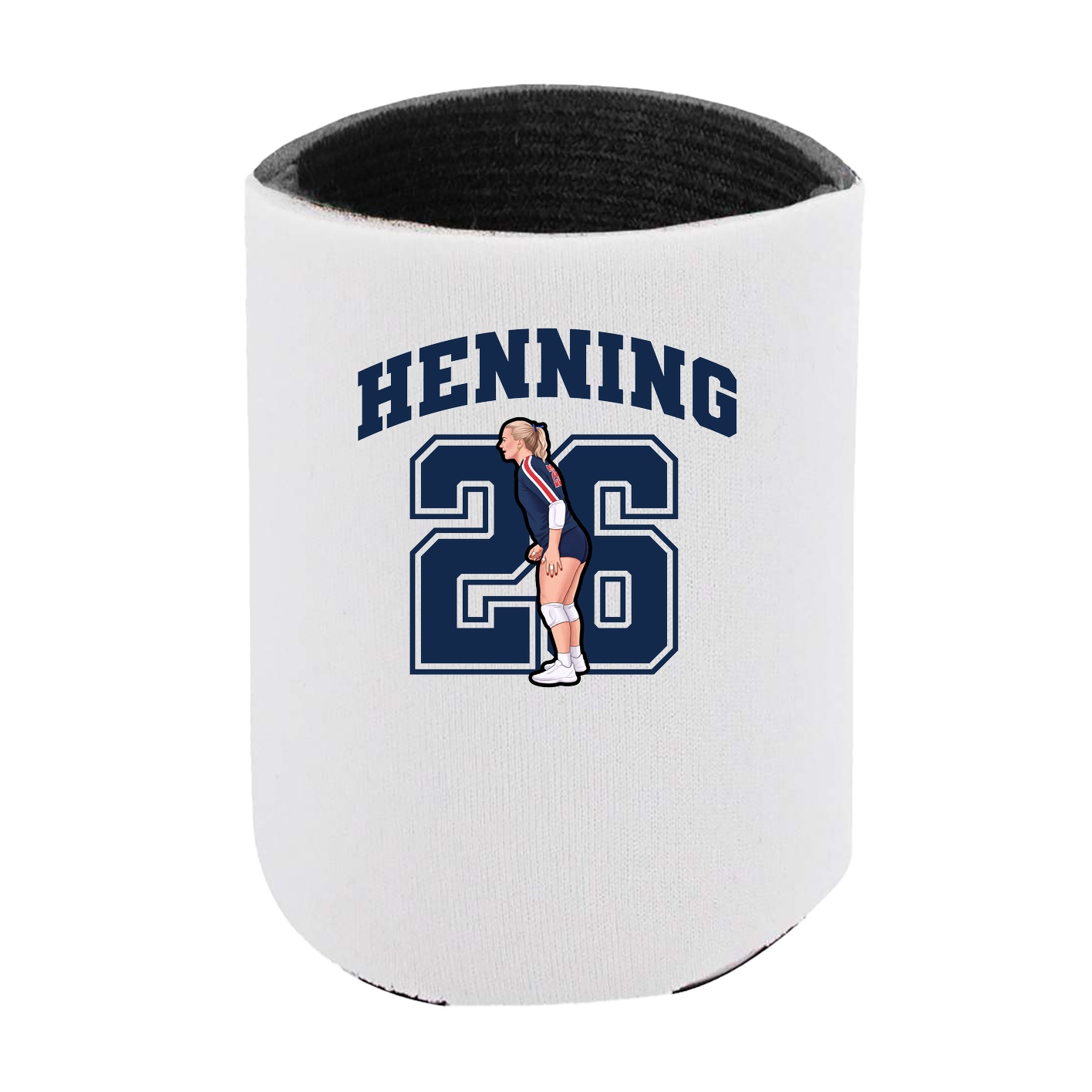 Can Holder — Number in White