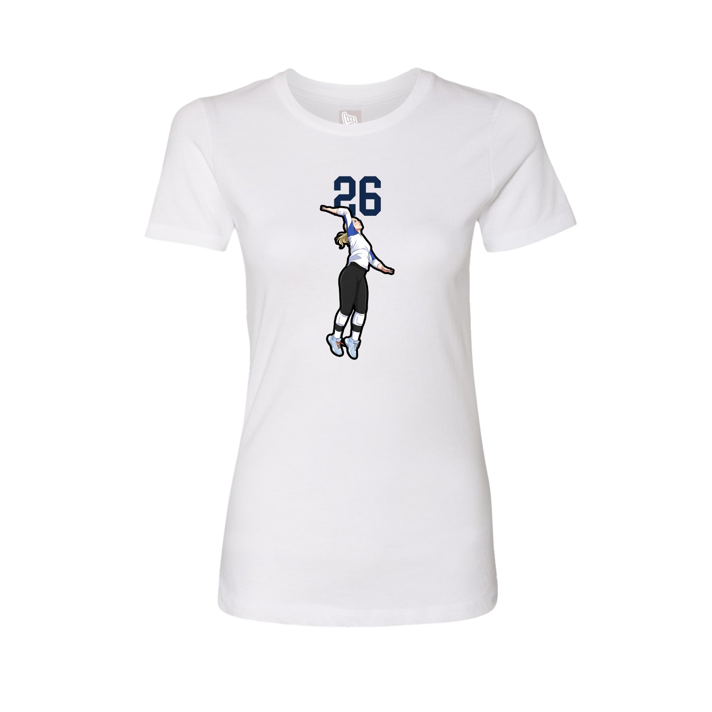 Womens Tee — Classic in White