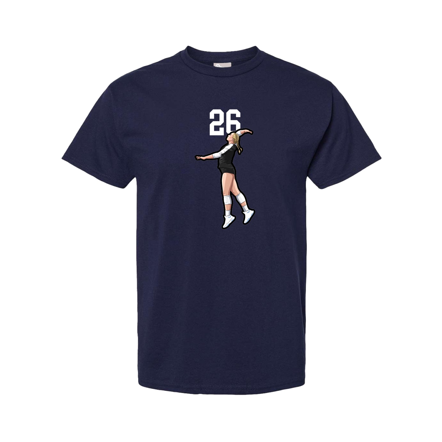 Youth Tee — Classic in Navy