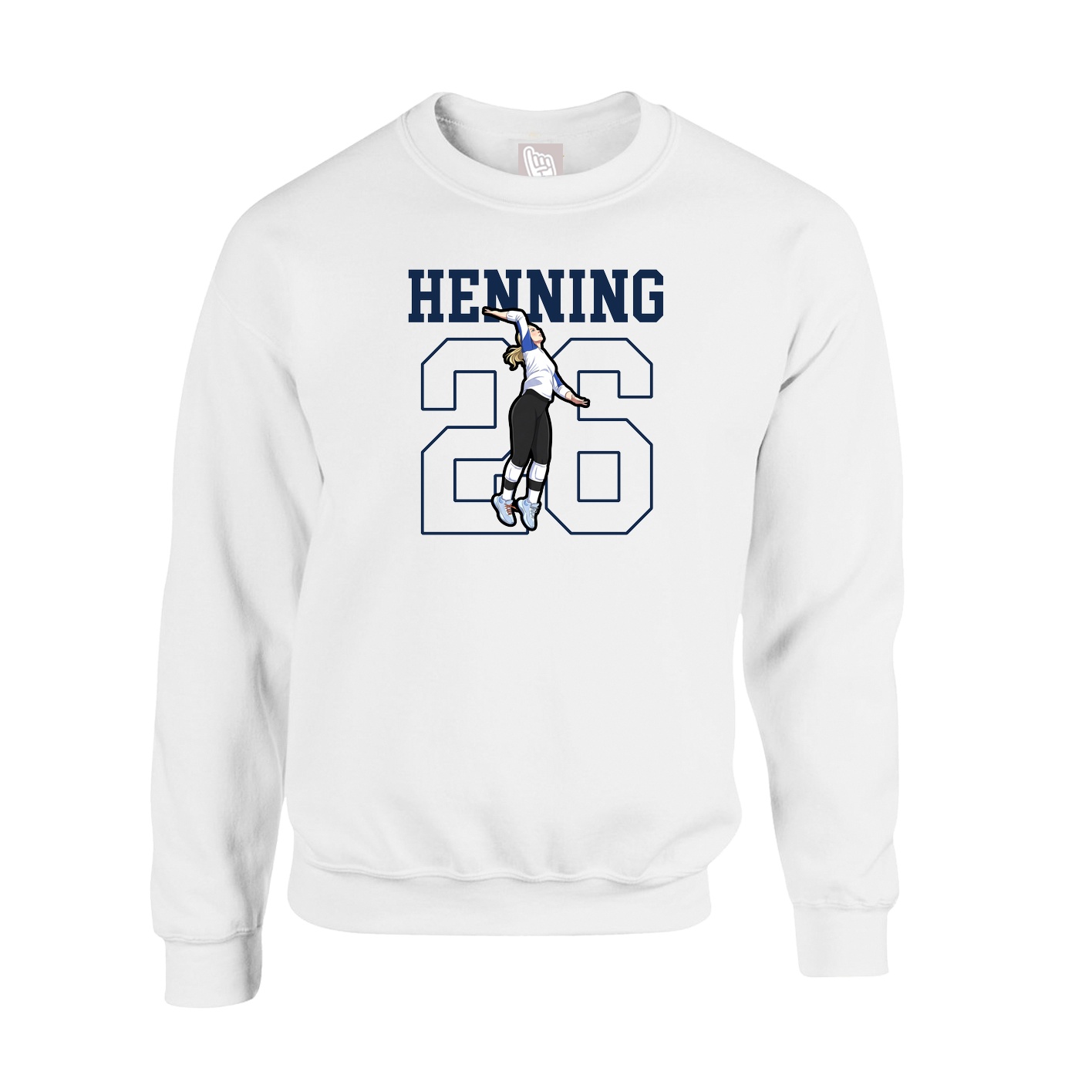 Fleece Crew — Shirsey in White