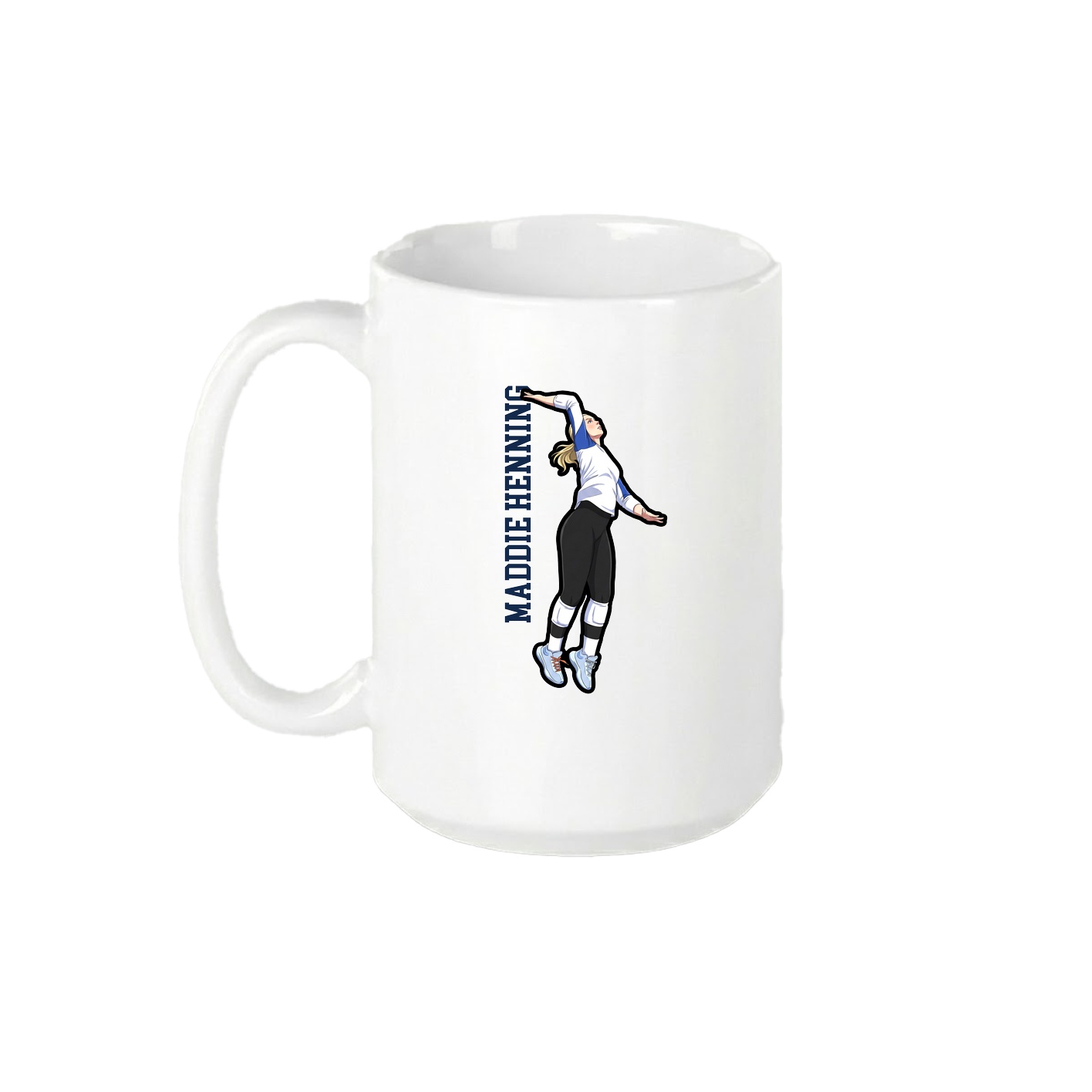15oz Coffee Mug — Classic in White