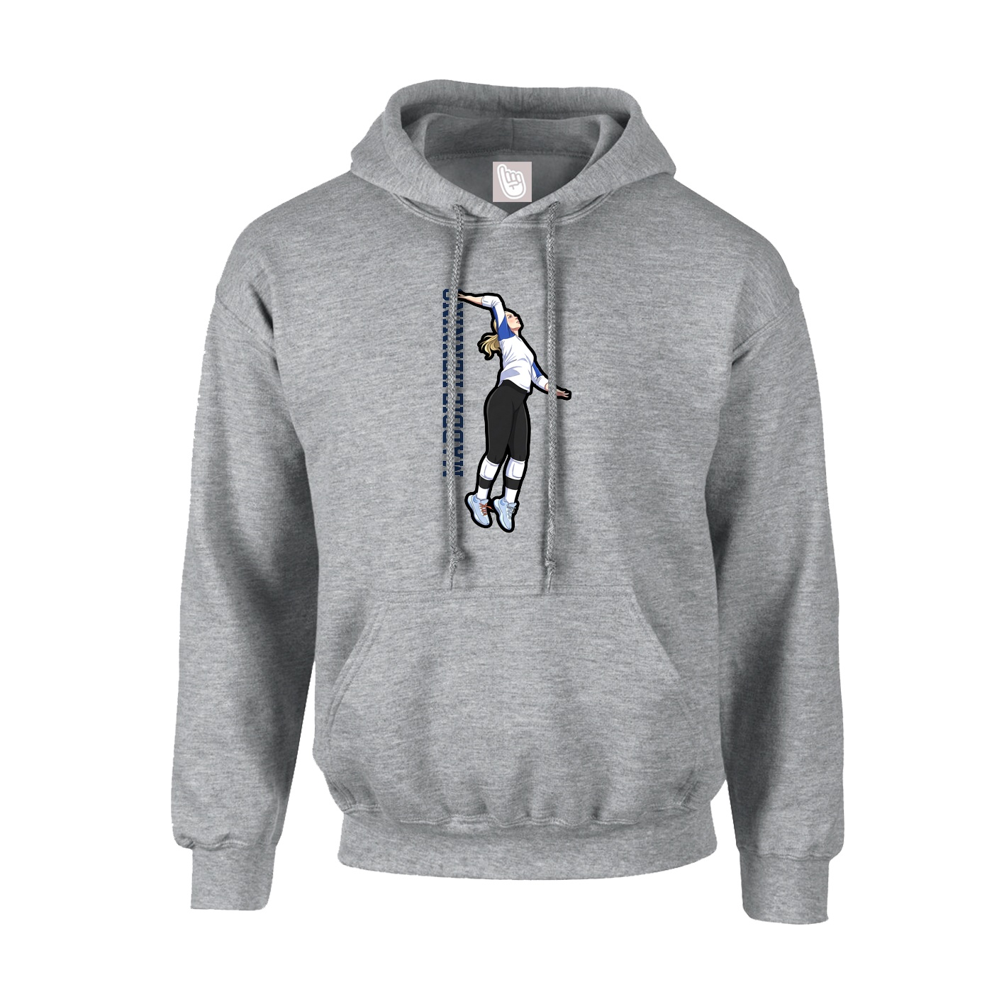 Hoodie — Classic in Grey