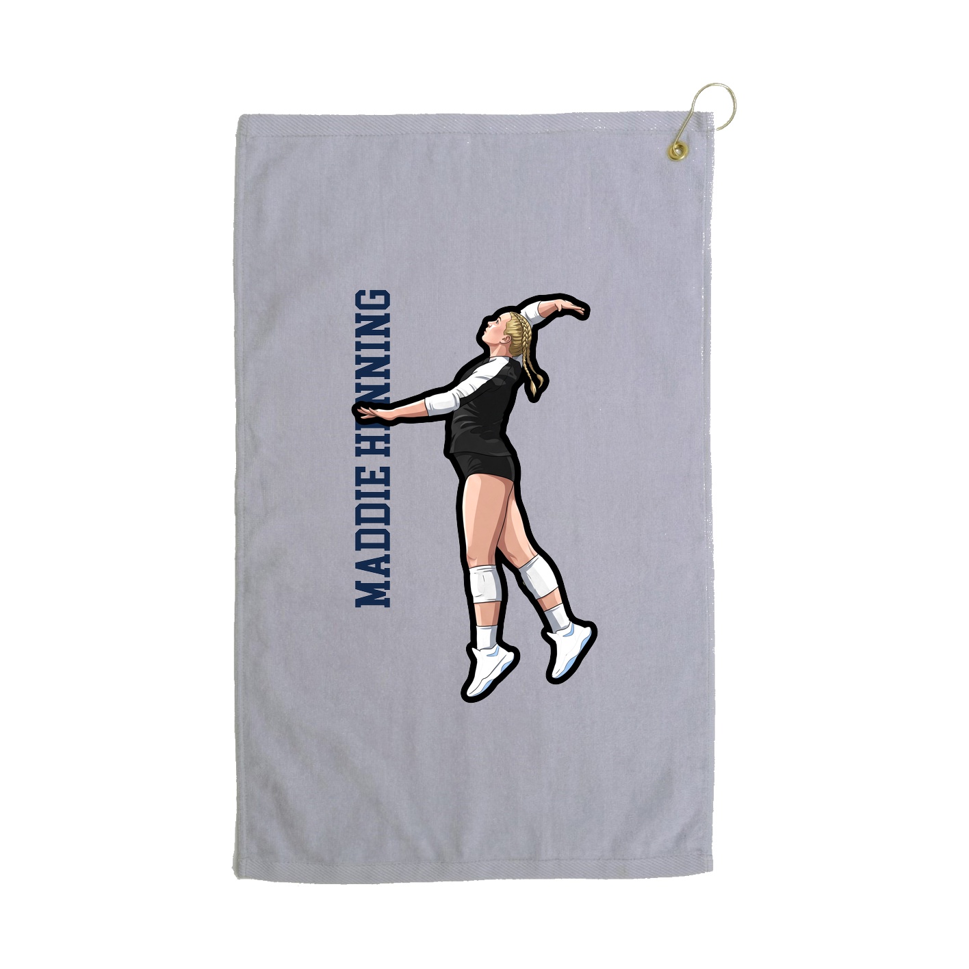 Golf Towel — Classic in Grey