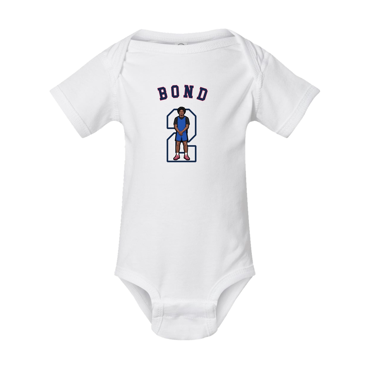 Baby Onesie — Shirsey Arch in White