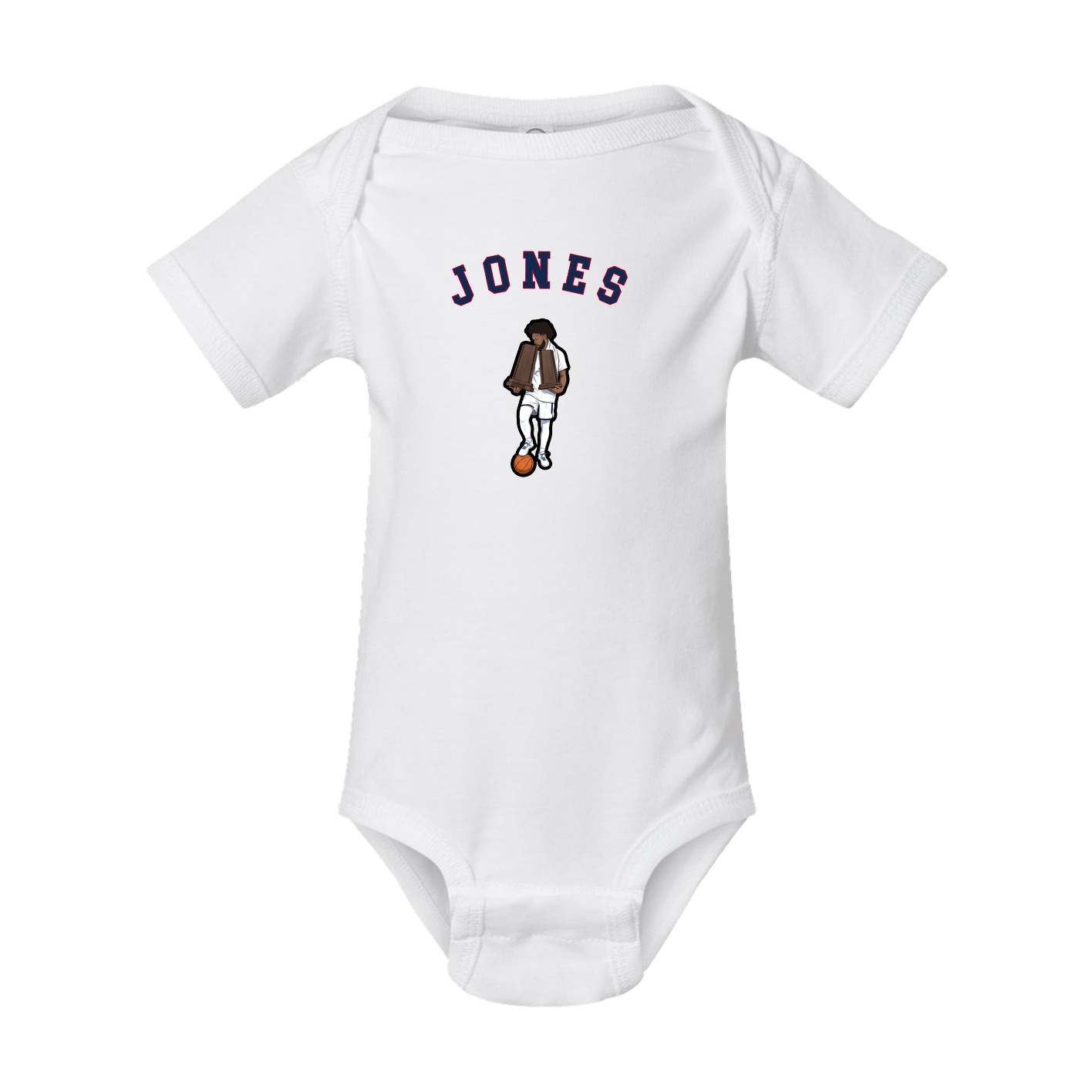 Baby Onesie — Shirsey Arch in White