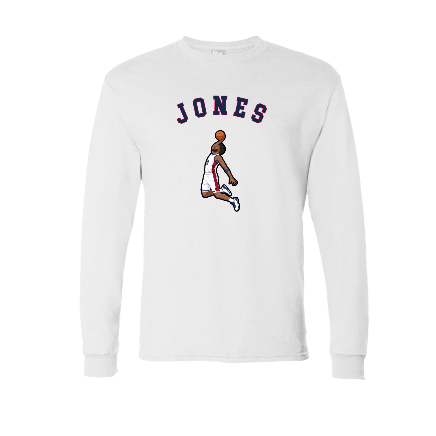 Long Sleeve Tee — Shirsey Arch in White