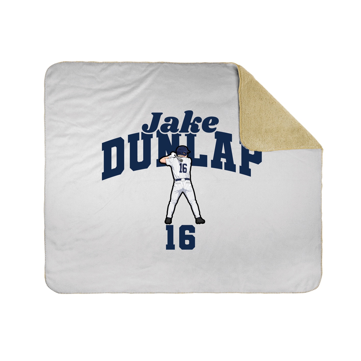 Throw Blanket — Signature Arch in White