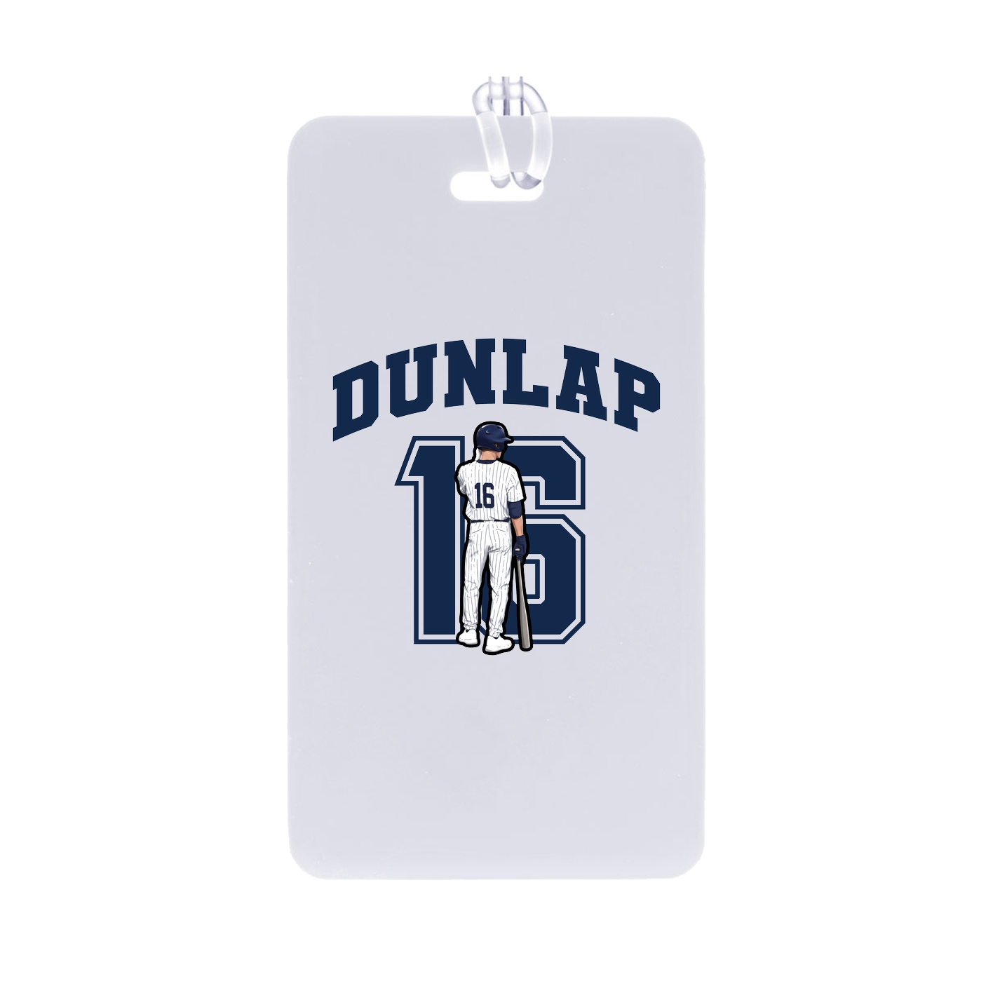 Bag Tag — Number in Classic
