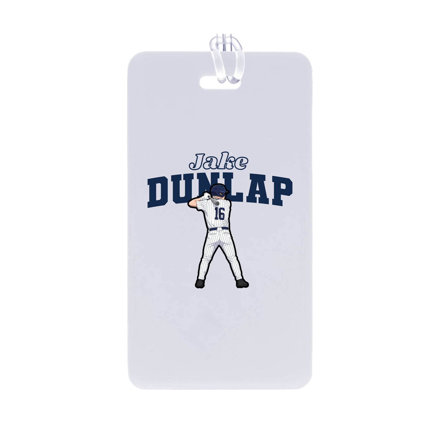 Bag Tag — Name Arch in Classic
